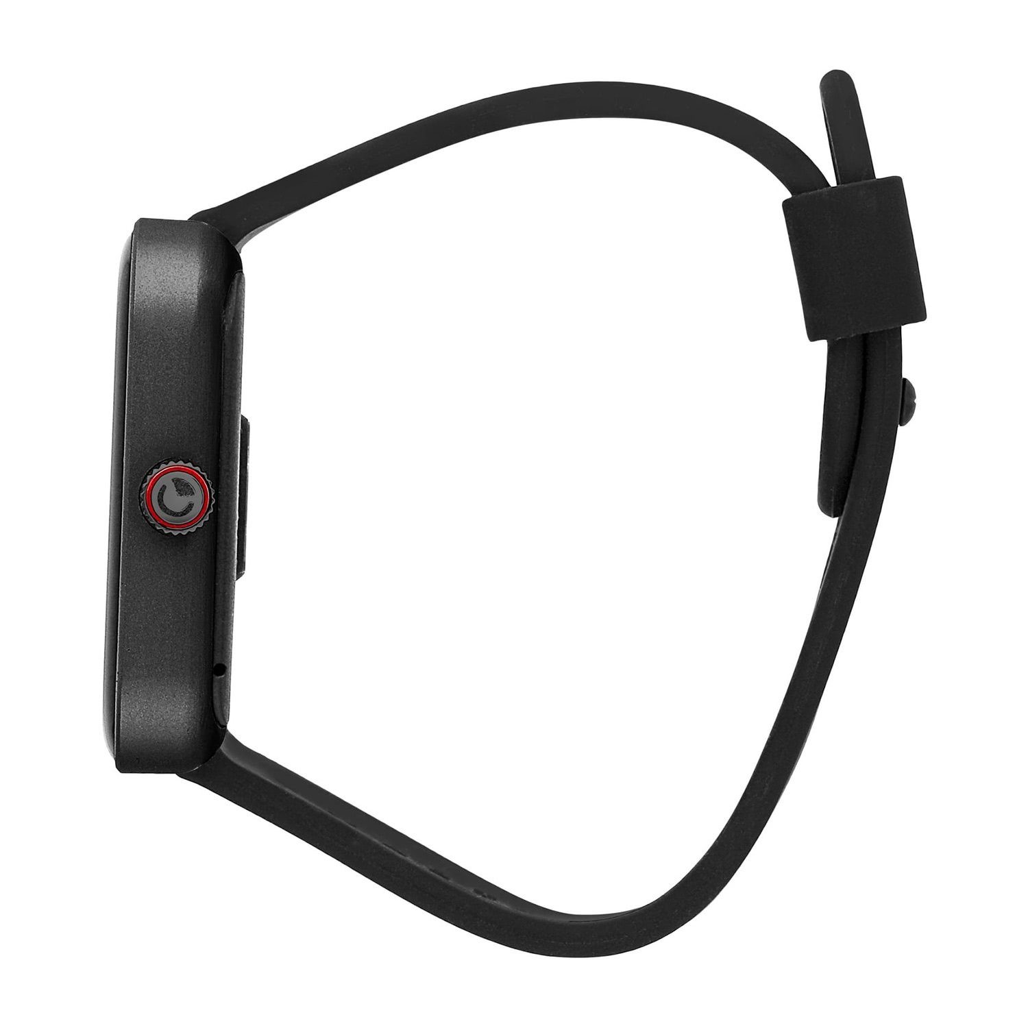 Sector Sector Herren Armbanduhr Analog-Digit Smartwatch (kompatibel ab Android 5.1+ und IOS 8.0), Analog-Digitaluhr, Herren Smartwatch rund, groß (45,5mm), Silikonarmband schwarz, Sport