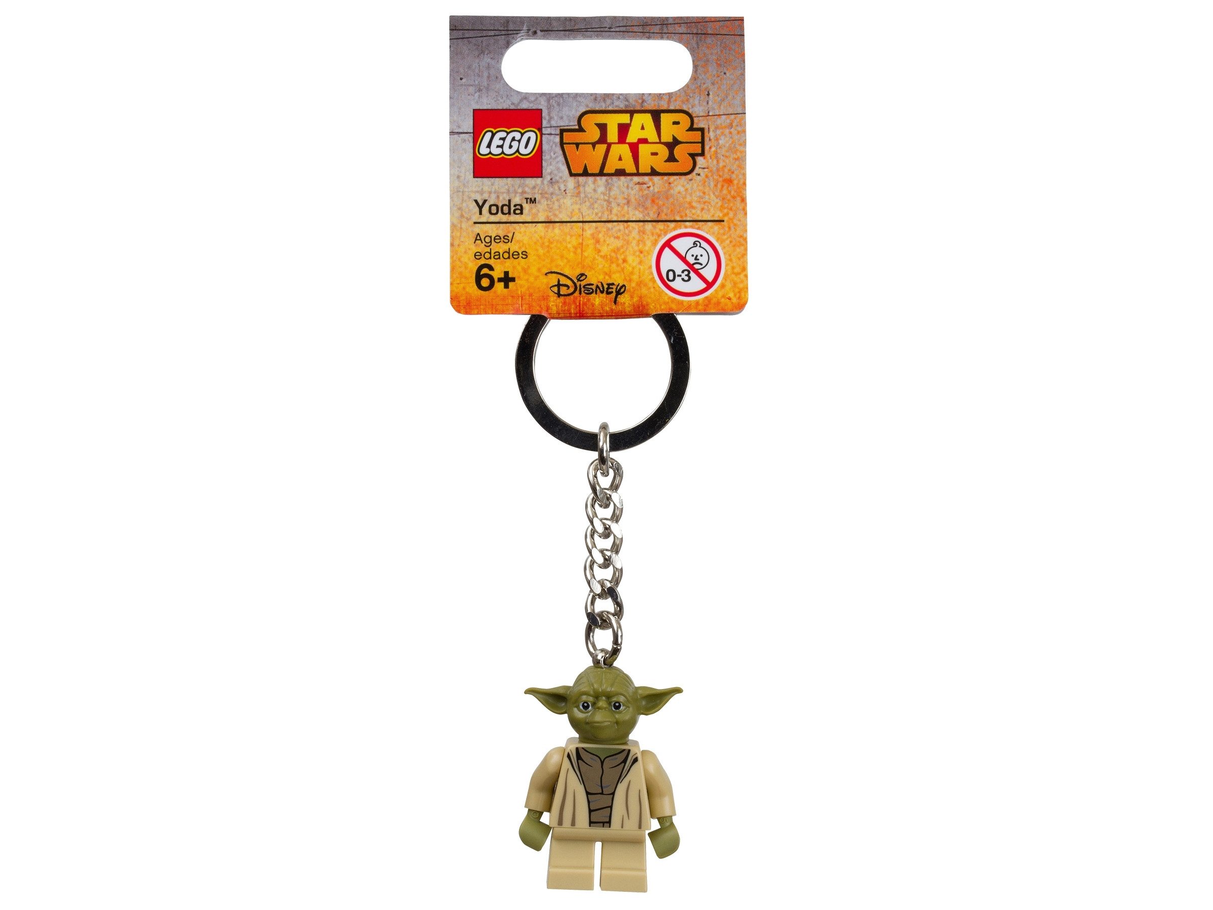 LEGO® Schlüsselanhänger Set LEGO Star Wars: Yoda Schlüsselanhänger (1-tlg)