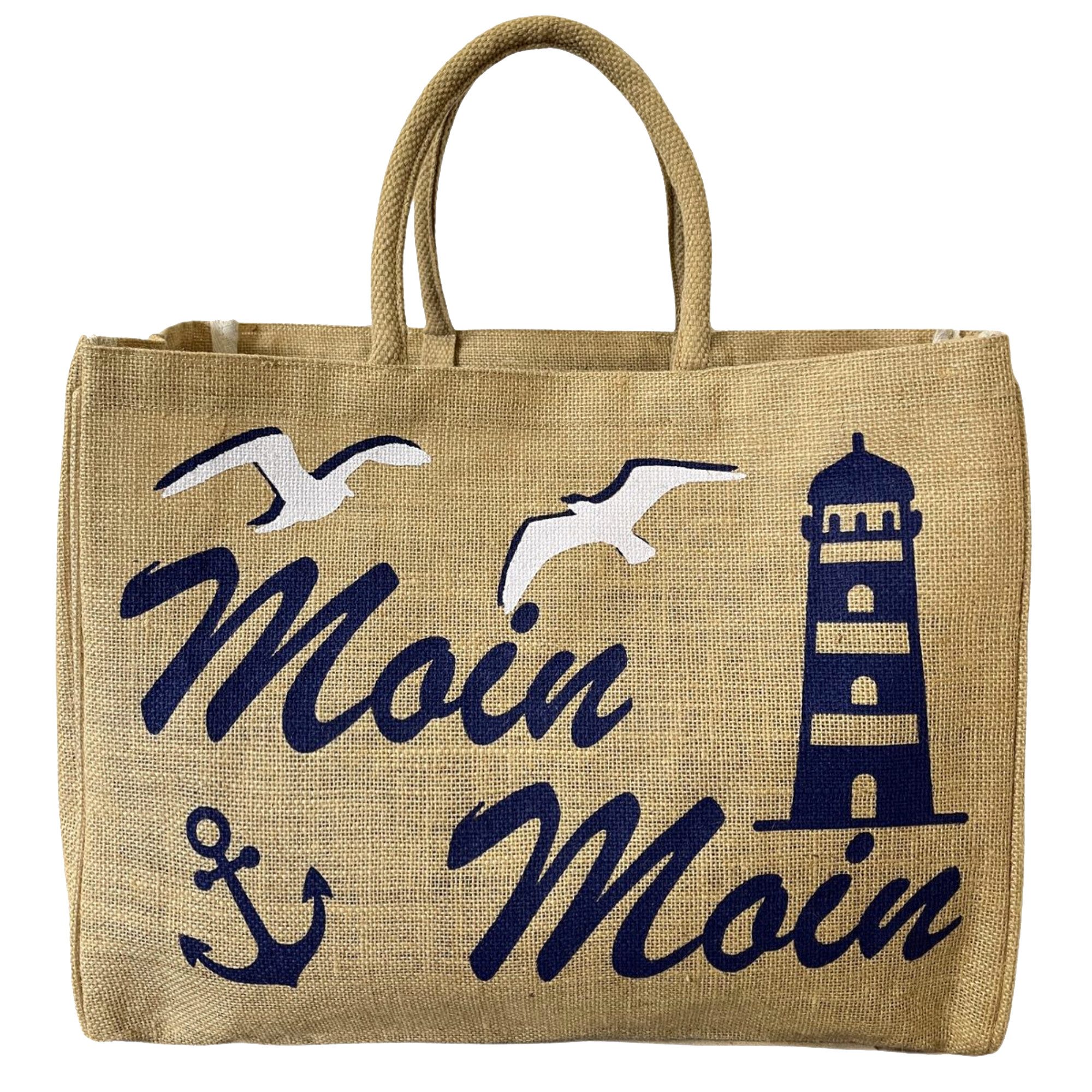 Domelo Einkaufsshopper Jute Einkaufskorb, Vegan Einkaufstasche, günstig online kaufen