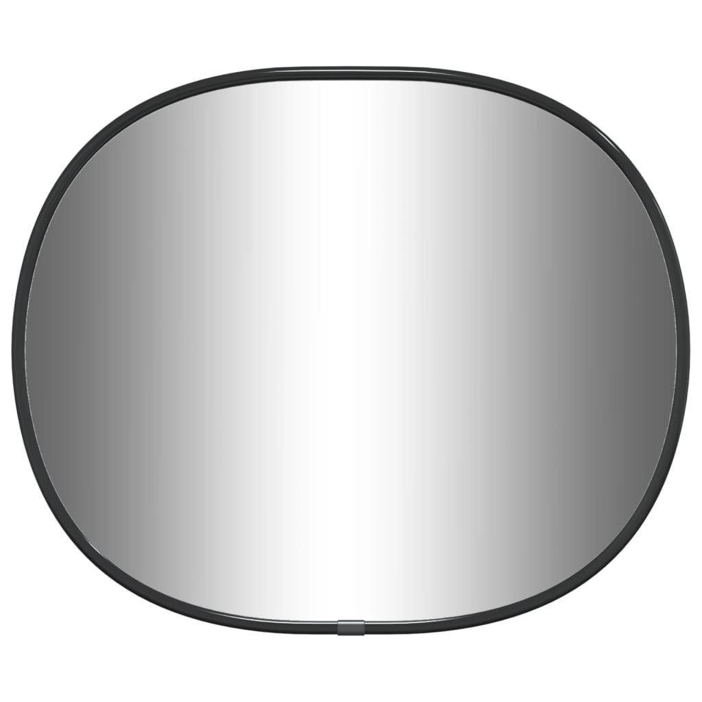 furnicato Wandspiegel Schwarz 30x25 cm (1-St) günstig online kaufen