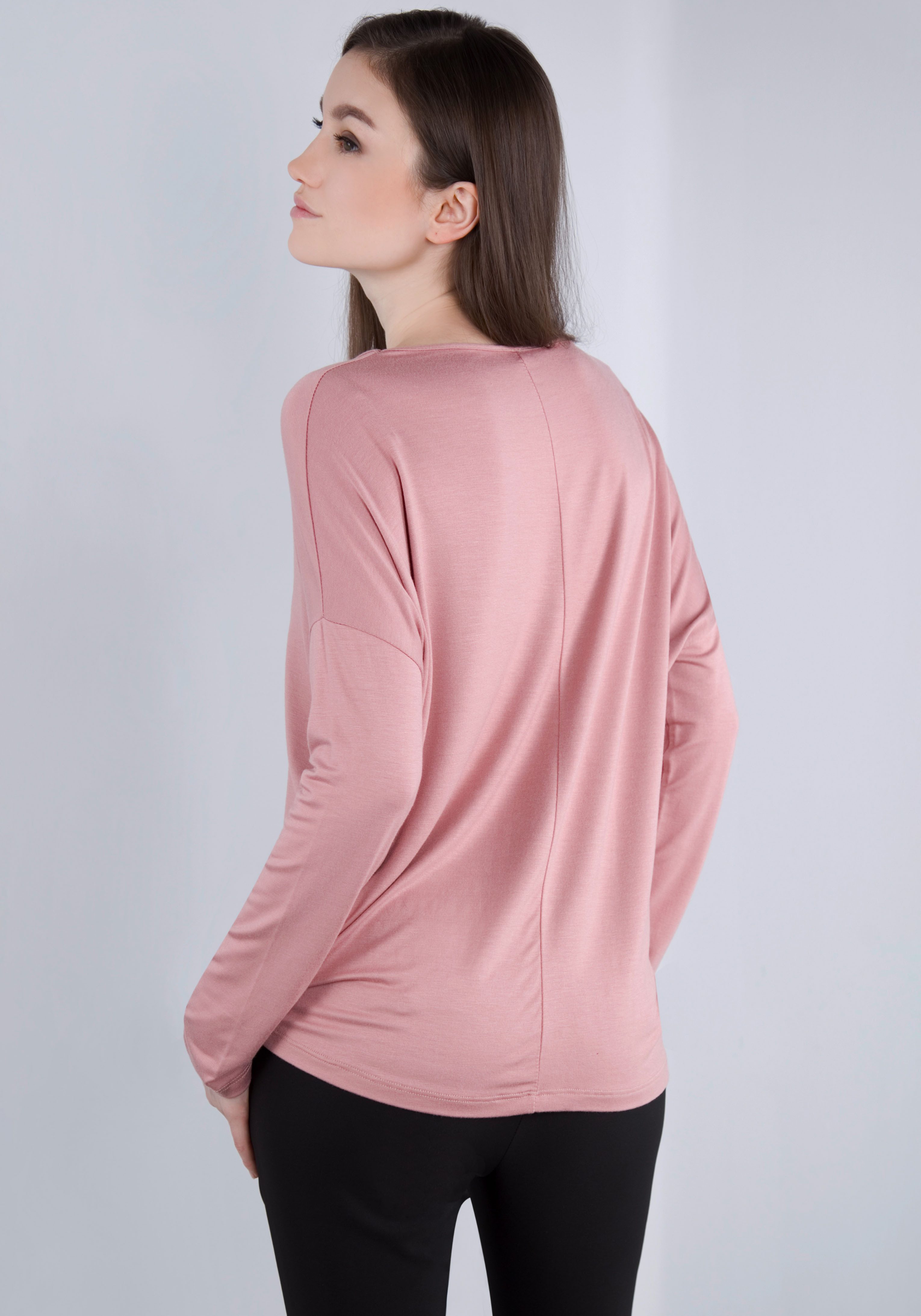 IMPERIAL Langarmshirt in lässiger "O - günstig online kaufen