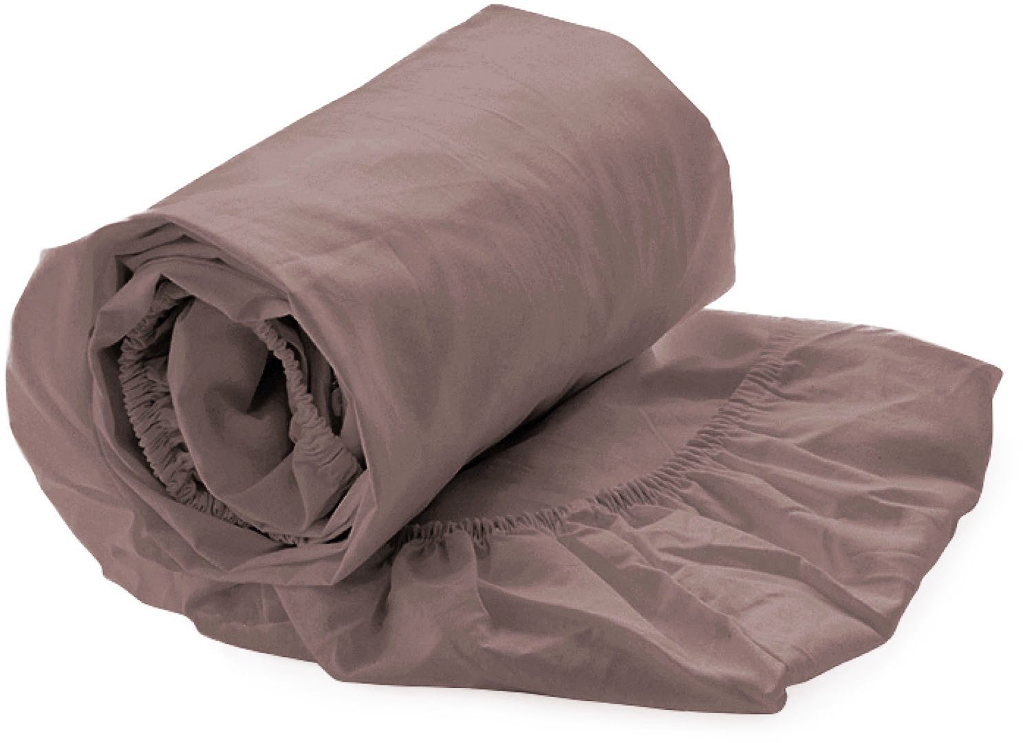 Heckett and Lane Spannbettlaken Elementi, Mako-Satin, günstig online kaufen