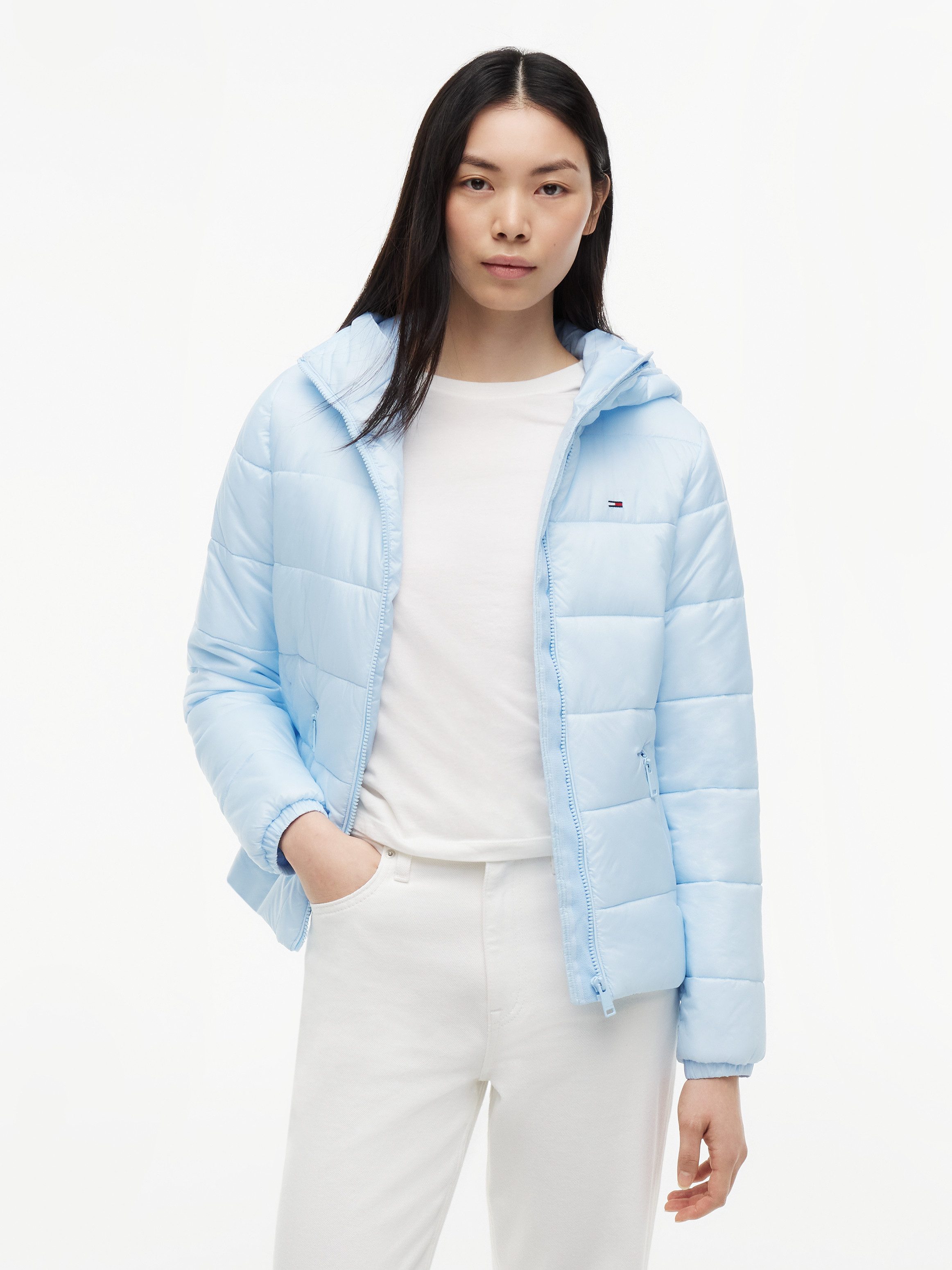 Steppjacke TJW SLIM LW HOODED PADDED JACKET