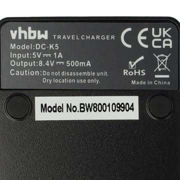 vhbw passend für Canon Media Storage Viewe M30, M80 Kamera / Foto DSLR / Kamera-Ladegerät