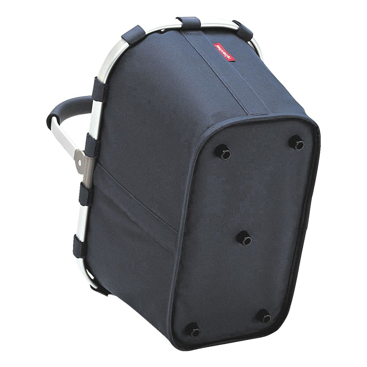 Innentasche Reißverschluss dunkelblau Einkaufskorb carrybag navy, mit REISENTHEL® zusammenklappbar,