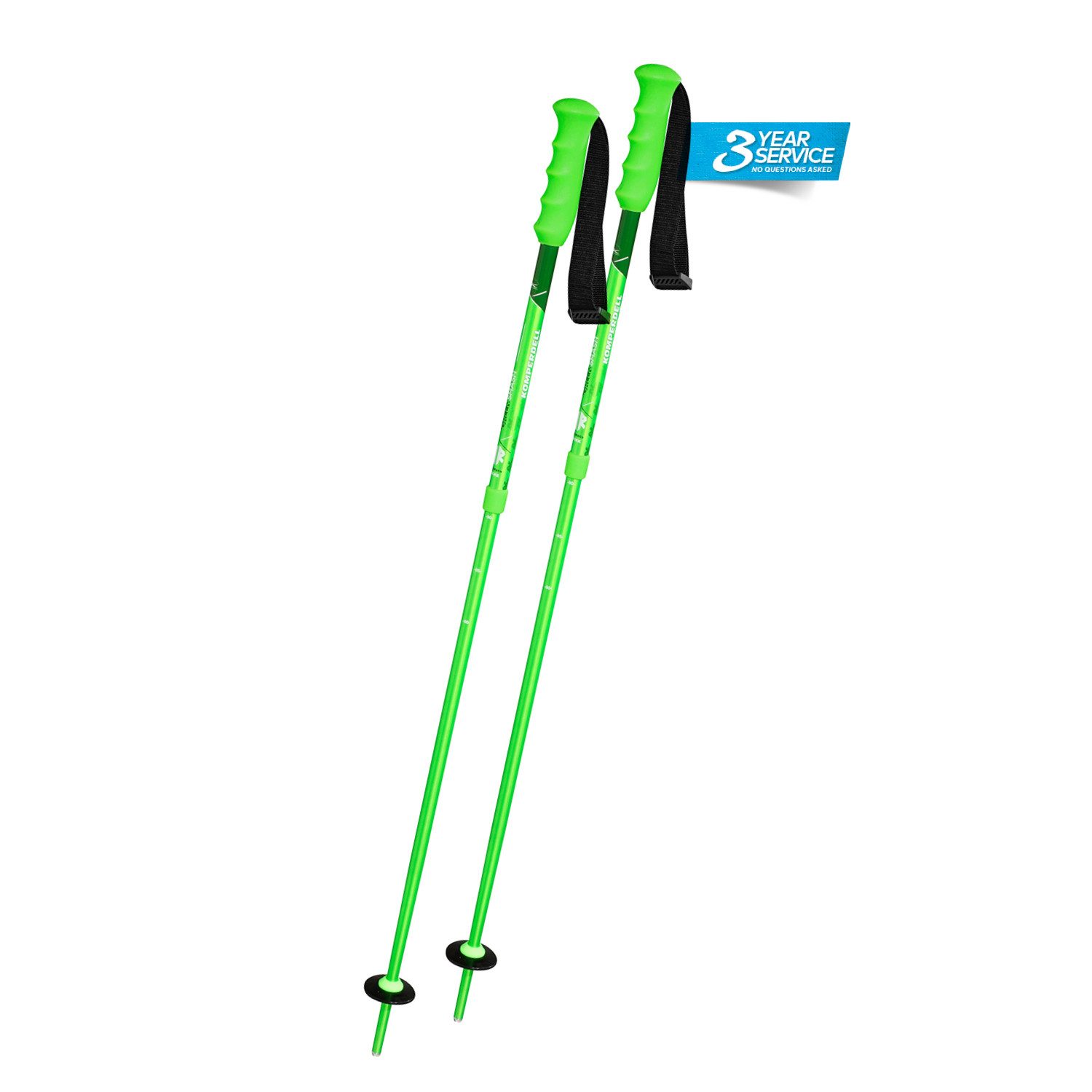 Komperdell Skistöcke Komperdell SMASH Junior Vario Kinder-Skistock Series Skistöcke green