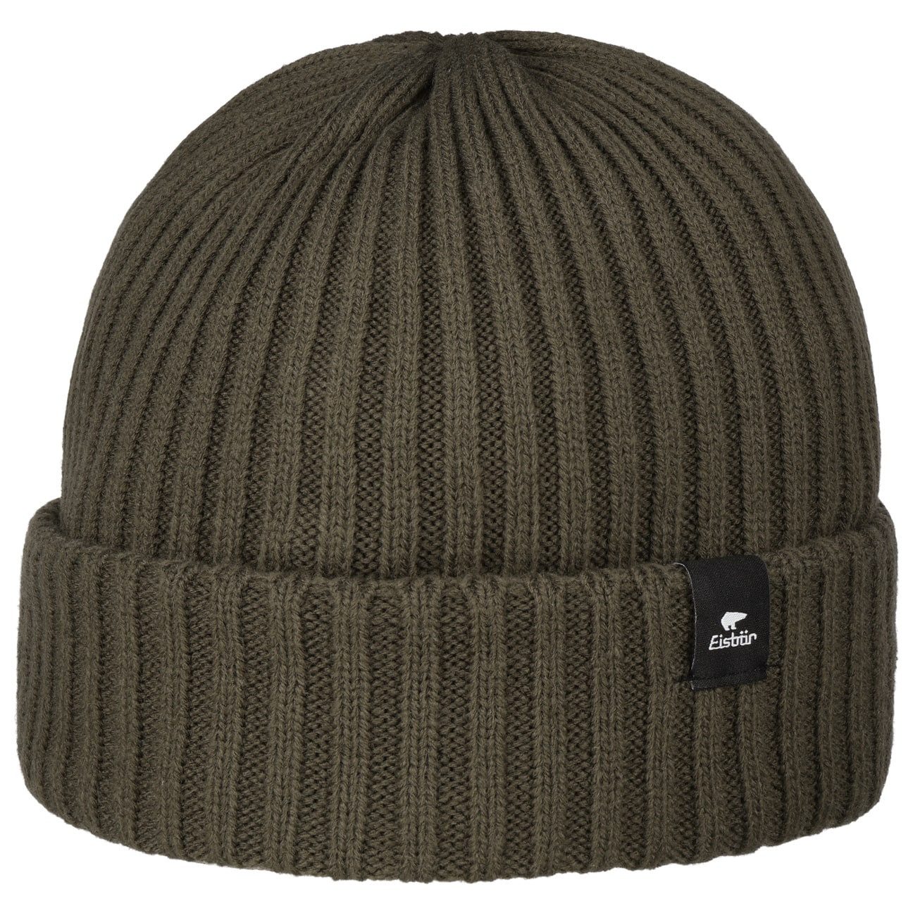 Eisbär Strickmütze (1-St) Wintermütze mit Umschlag günstig online kaufen