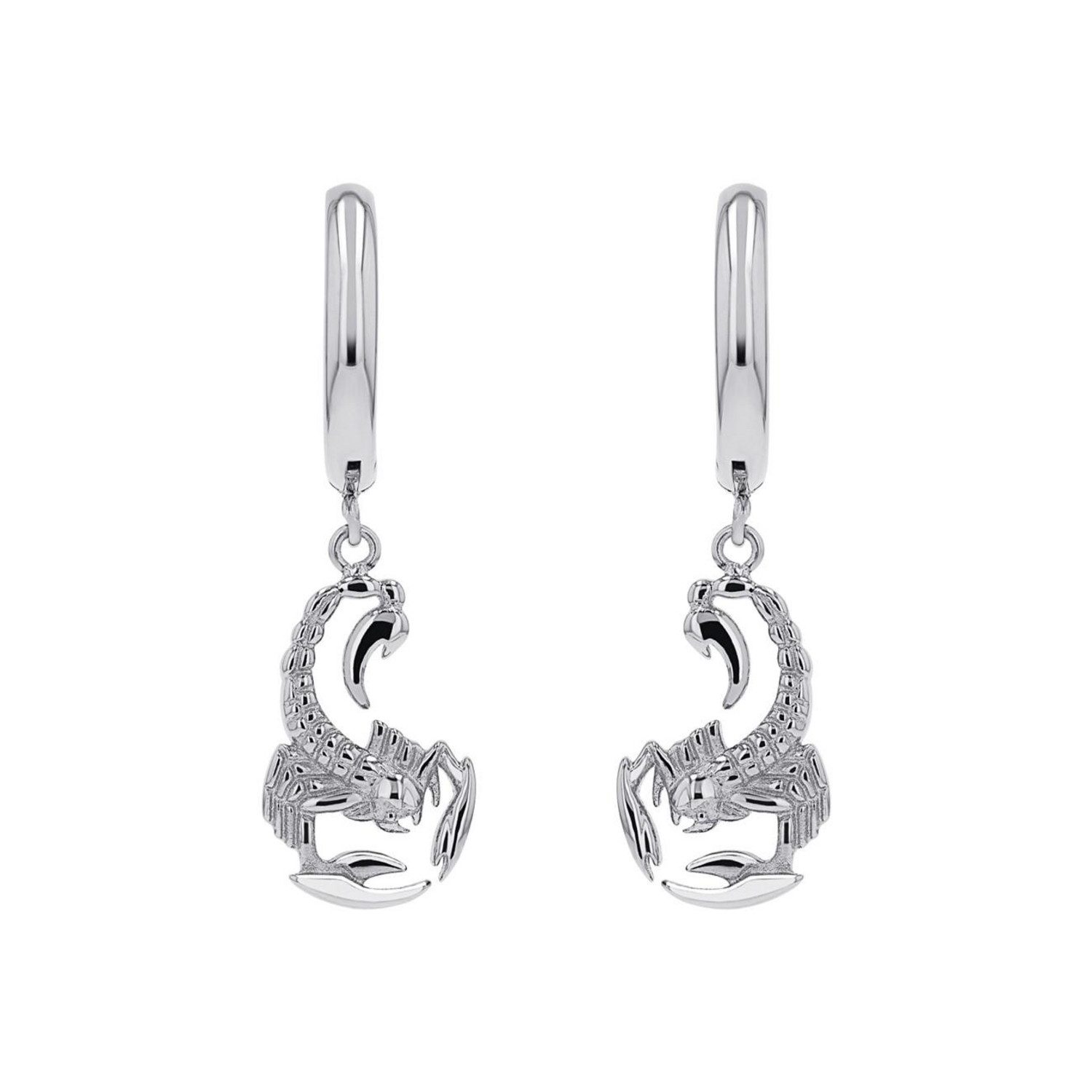 Amor Paar Creolen Scorpions by Amor, Skorpin-Motiv