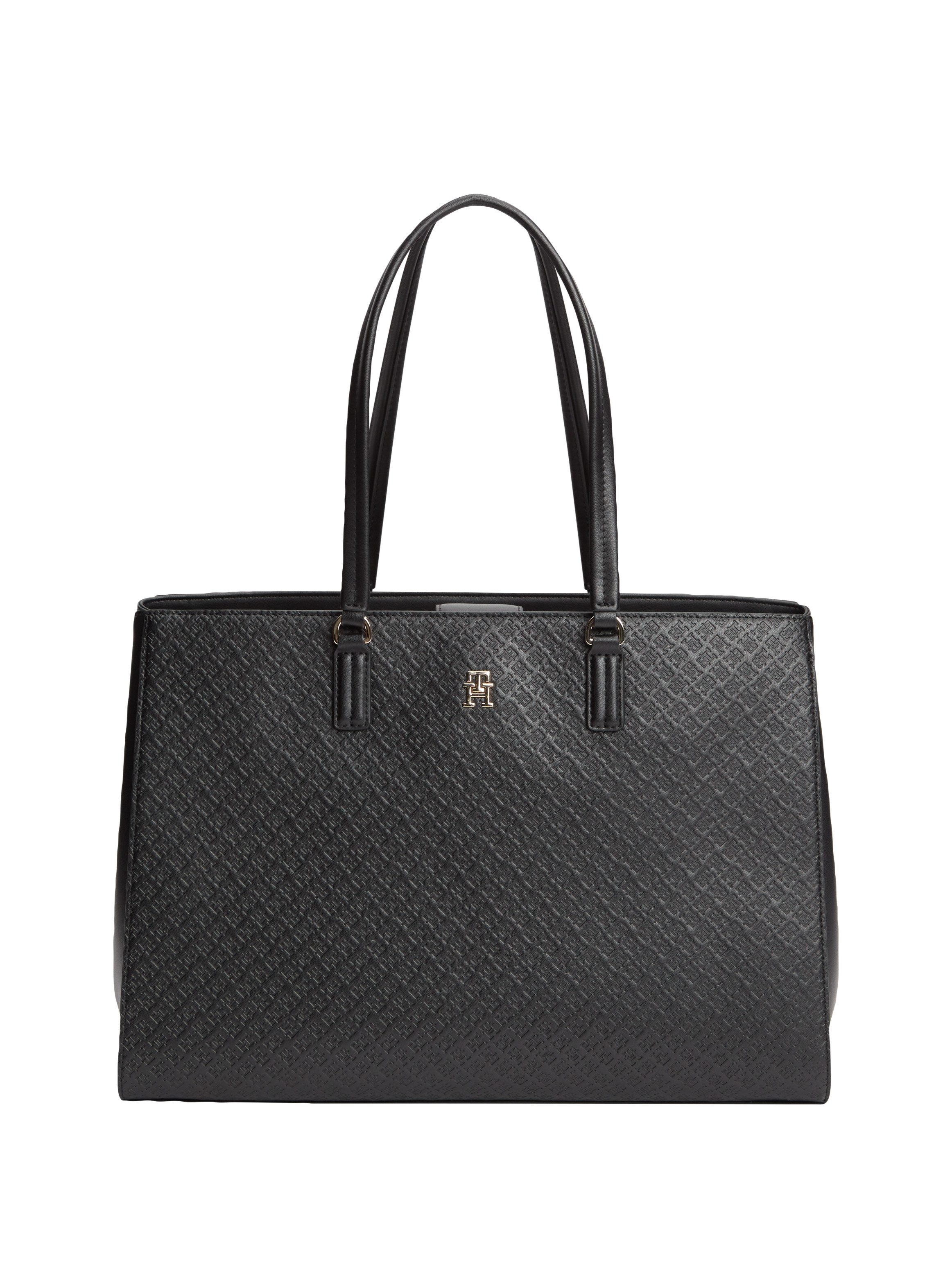 Tommy Hilfiger Tragetasche TH DAILY TOTE MONO, Damen Handtasche, Schulterta günstig online kaufen