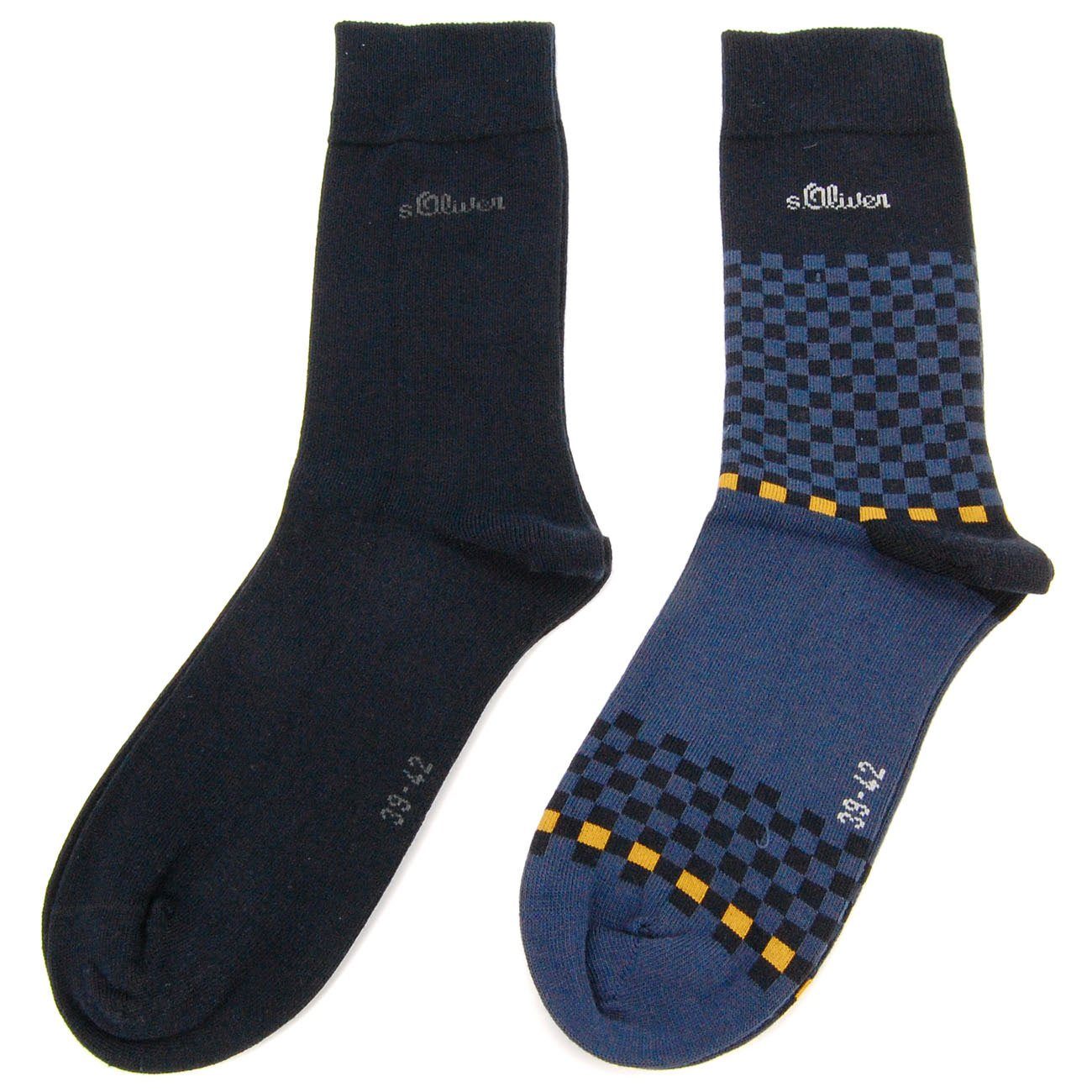 s.Oliver Langsocken S20195 (Packung, 2-Paar, 2 Paar) Herren Business Socken günstig online kaufen