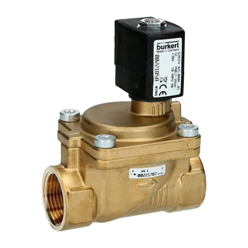 Bürkert Bewässerungsventil 6281 EV, (1-tlg), Servogesteuertes Ventil, Serie 6281 EV, Muffe G 1