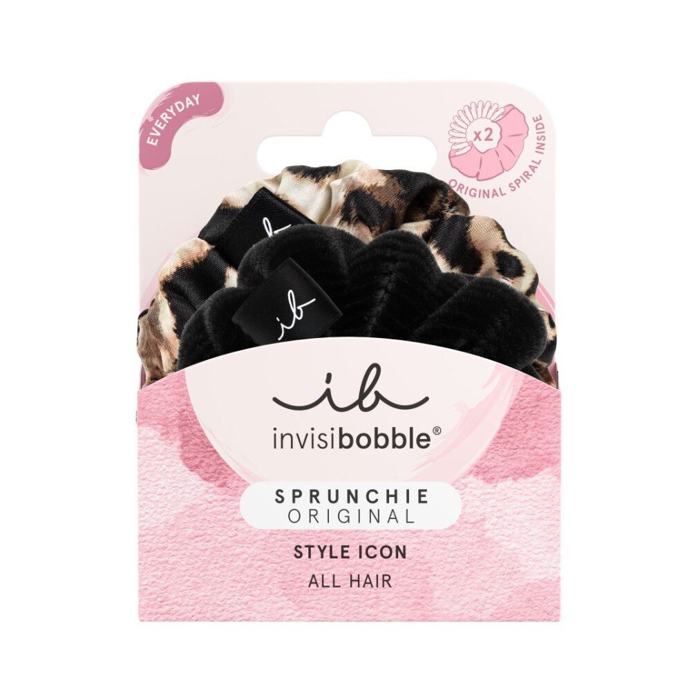 invisibobble Haargummi Sprunchie The Iconic Beauties Haarband 2 Stück