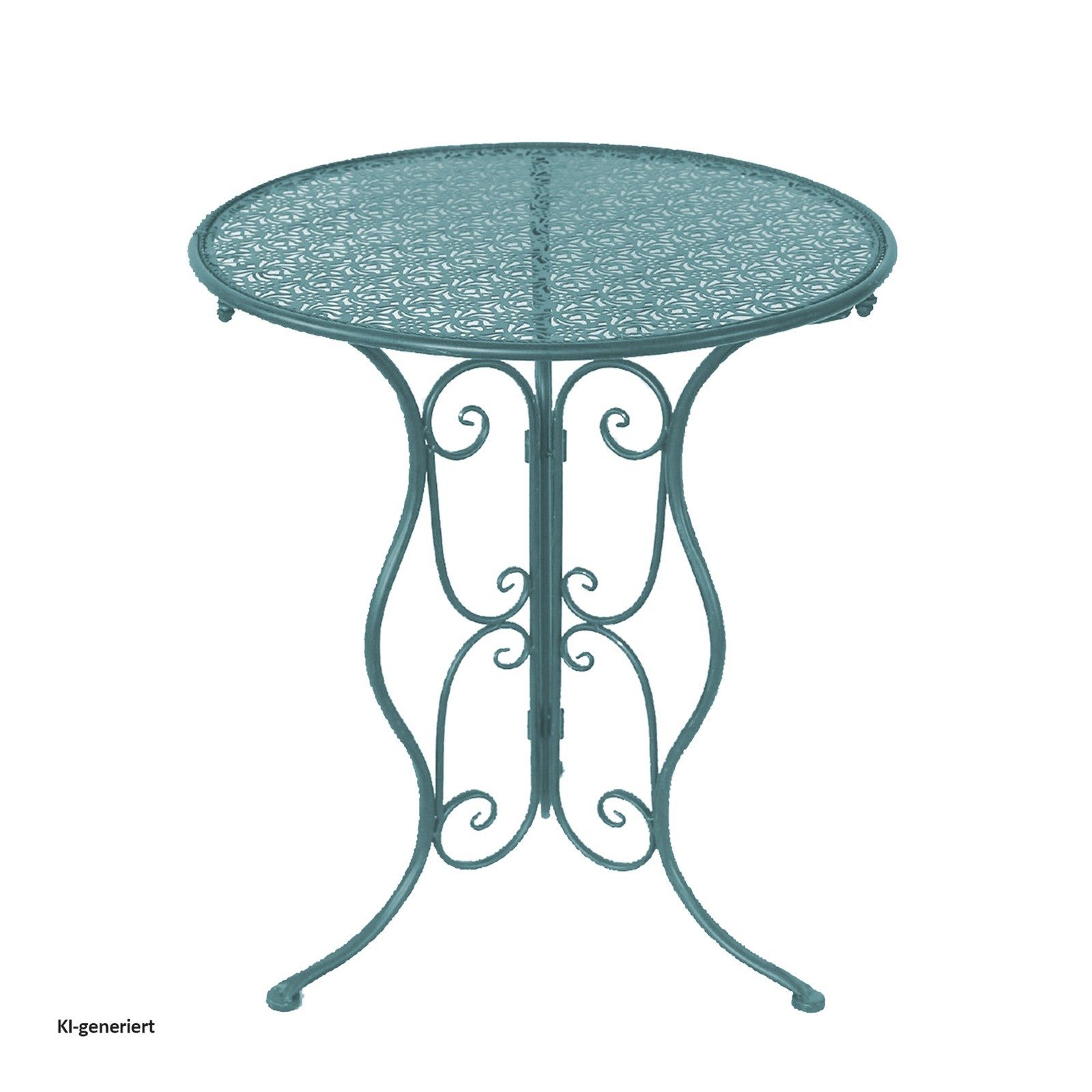 HTI-Living Gartentisch Gartentisch Lani Blau (1 Stück, 1-St., 1 Gartentisch), Metalltisch