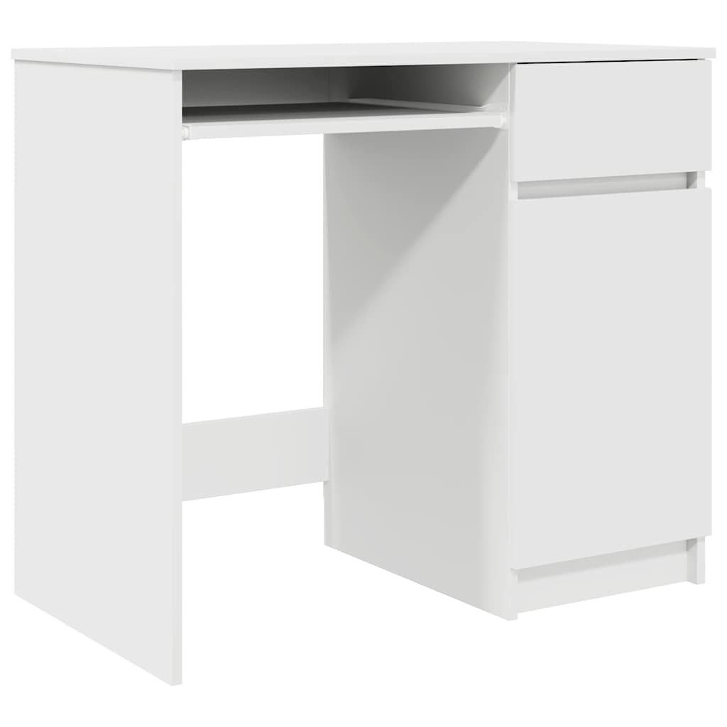 vidaXL Schreibtisch Schreibtisch Weiß 86x49x76 cm günstig online kaufen