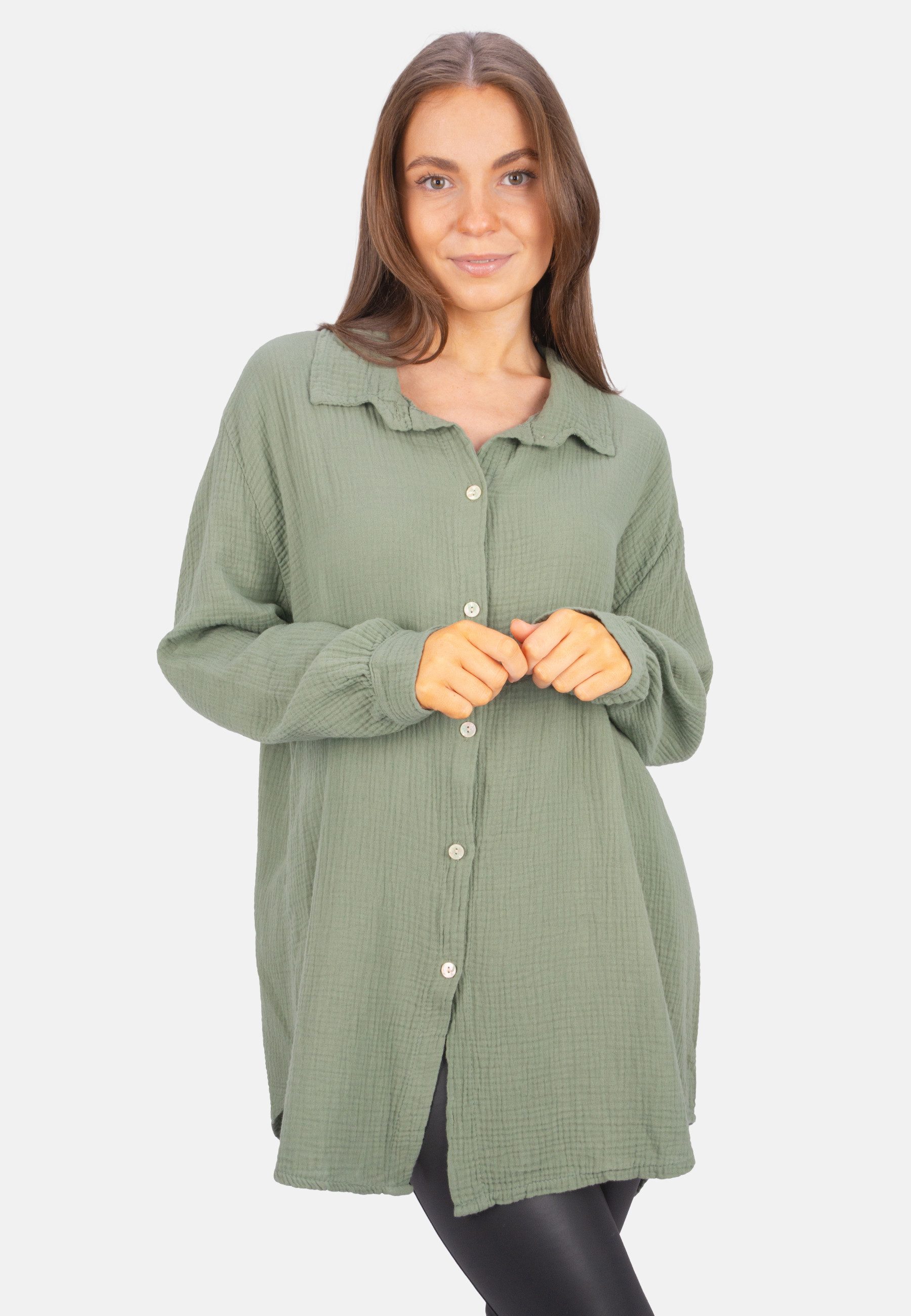 Seasons of April Hemdbluse SUSIE MUSSELIN günstig online kaufen