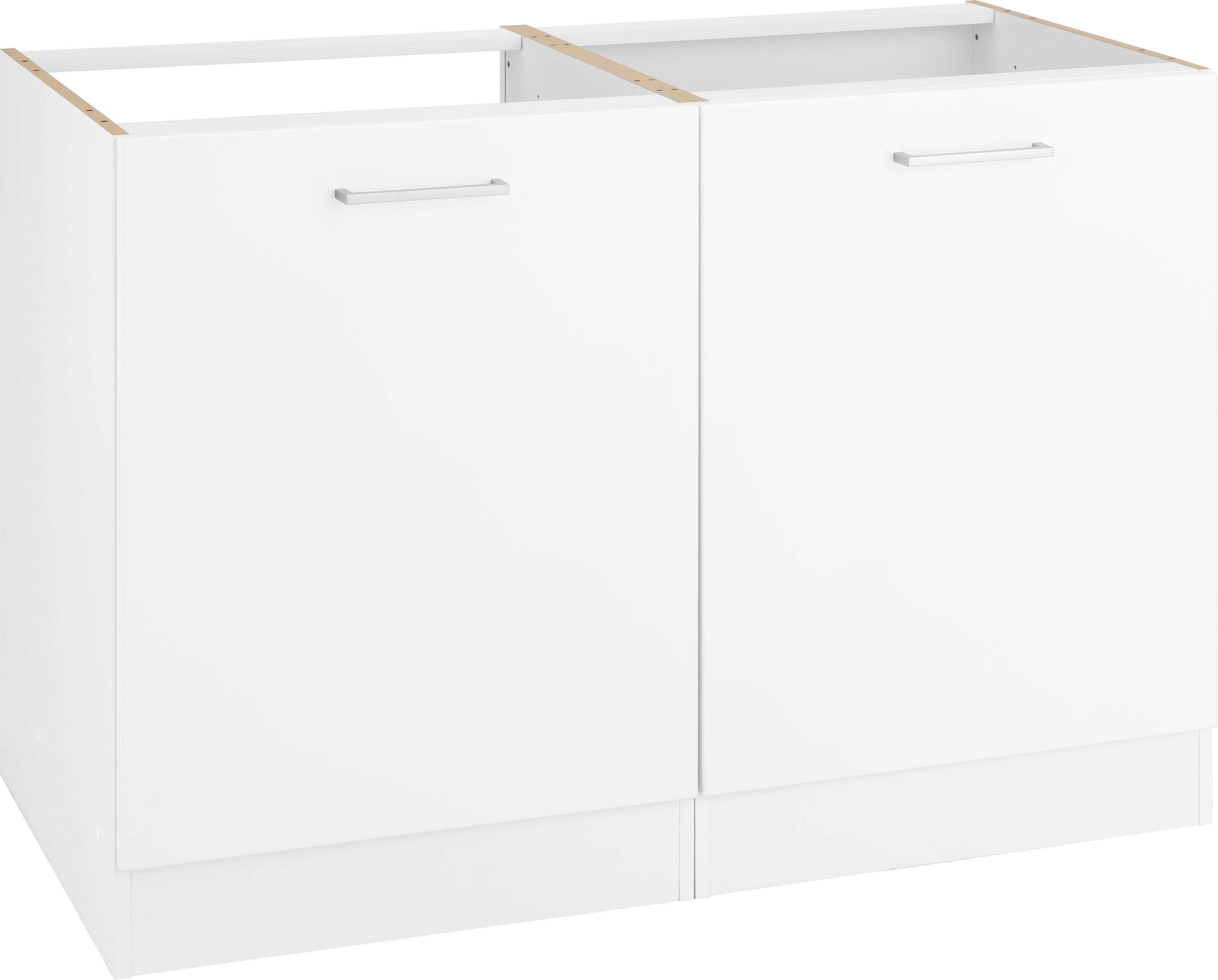 KOCHSTATION Spülenschrank KS-Visby Breite 120 cm