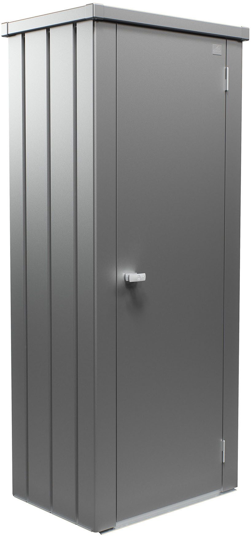 Biohort Mehrzweckschrank Julia Gr. M HIGH, verschiedene Farben 77,7x 180,9x 57 cm, Terrassenschrank für kleine Außenflächen