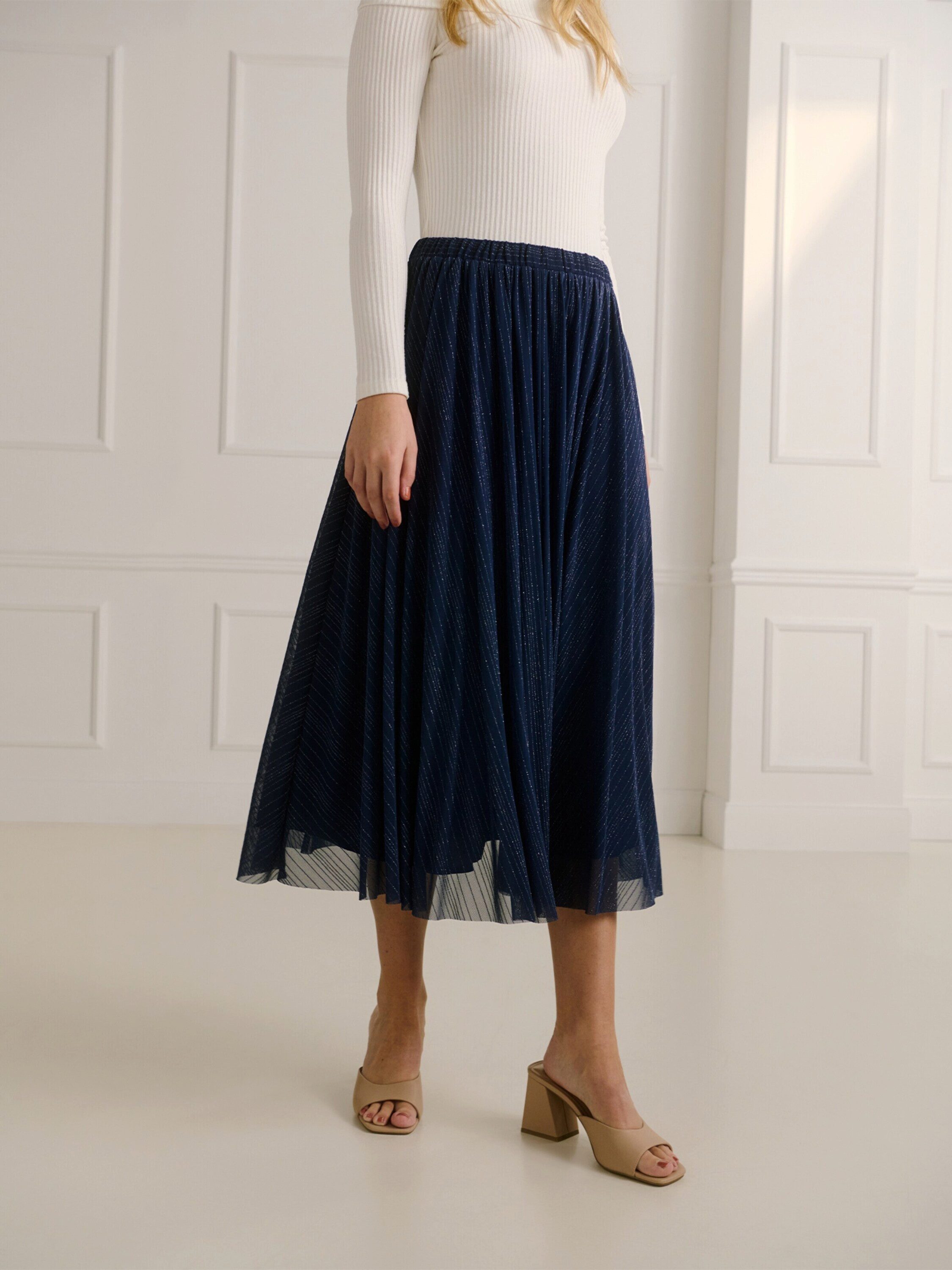 Guido Maria Kretschmer Women A-Linien-Rock Maribell (1-tlg) Drapiert/geraff günstig online kaufen