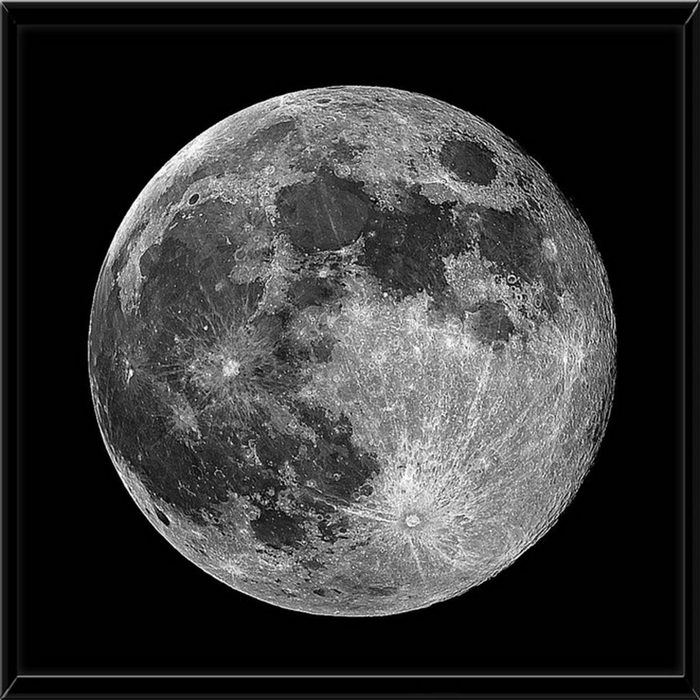 HTI-Line Kunstdruck Bild Mond
