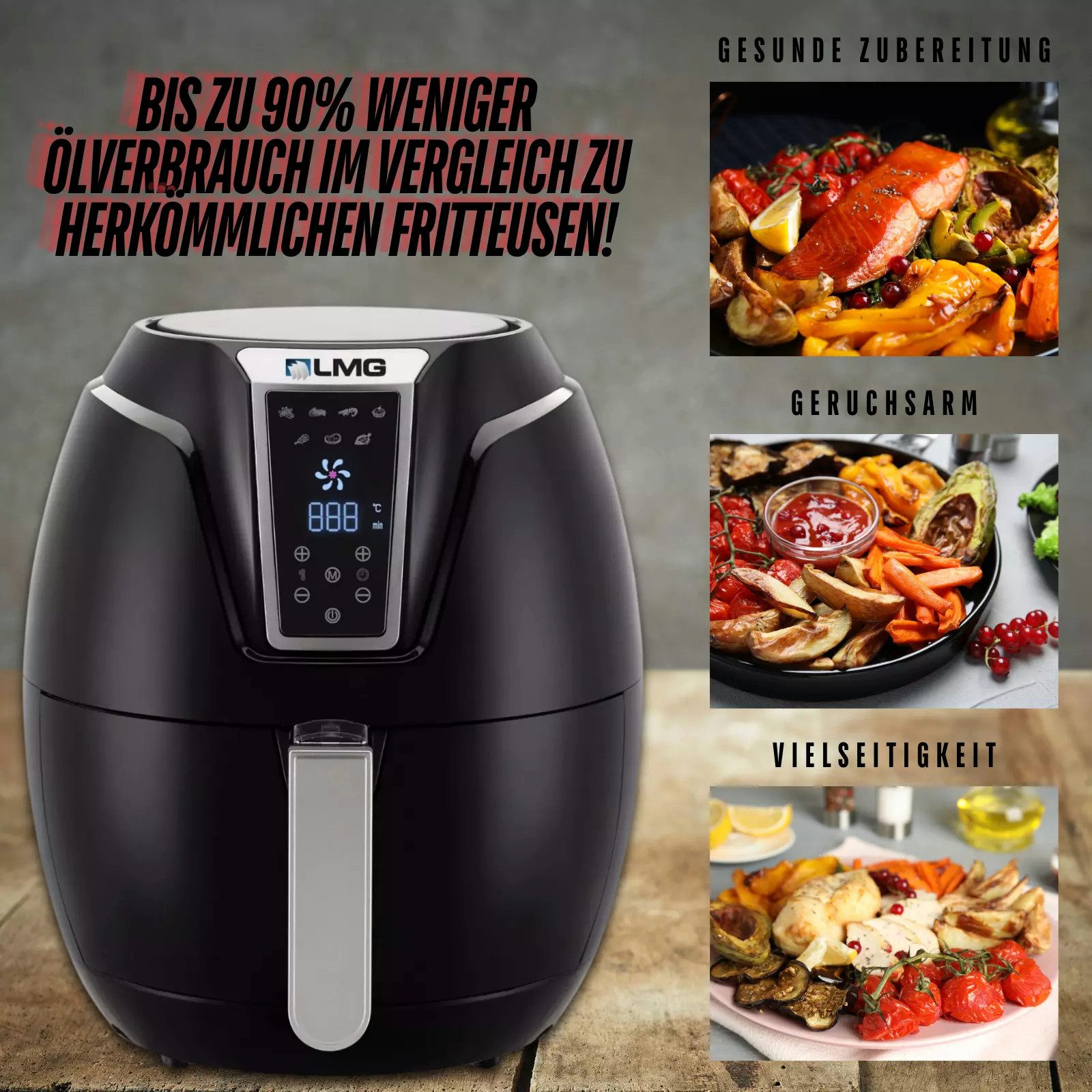 Heißluftfritteuse