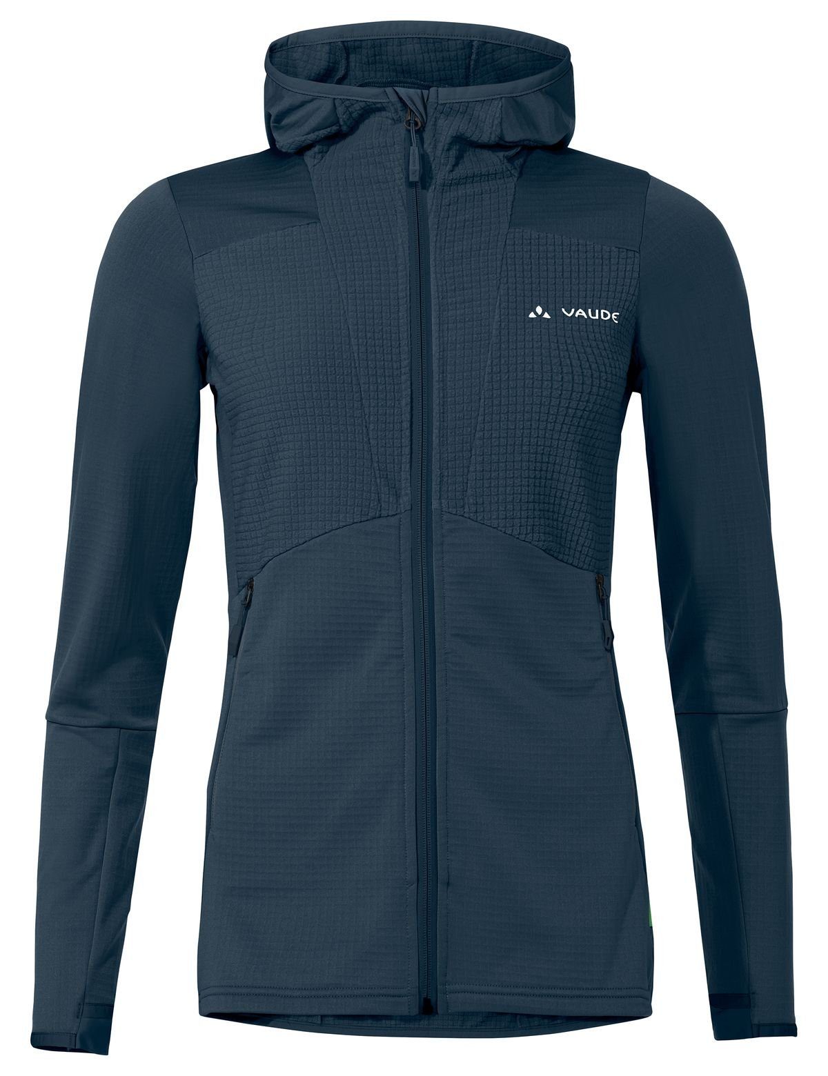 Kapuzenfleecejacke VauDe Damen Monviso Grid Fleecehoody