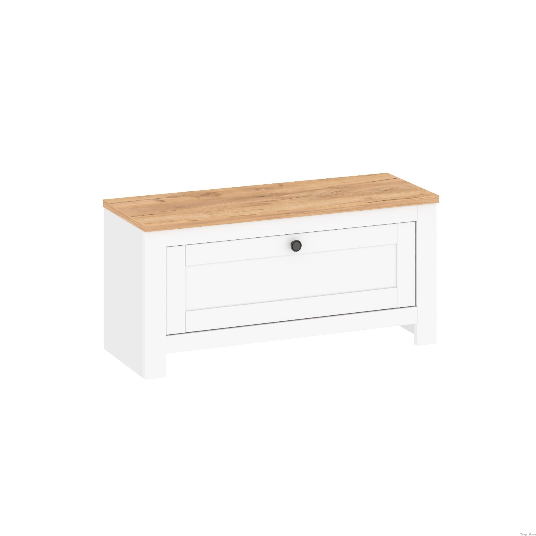TARGET HOME Schuhschrank Stilvoller Schuhschrank weiß/goldene günstig online kaufen