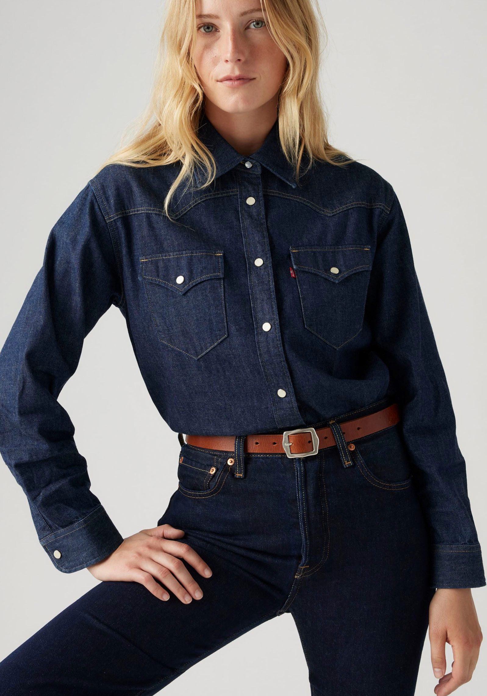 Levi's® Ledergürtel WOMEN'S LUX LEATHER BELT