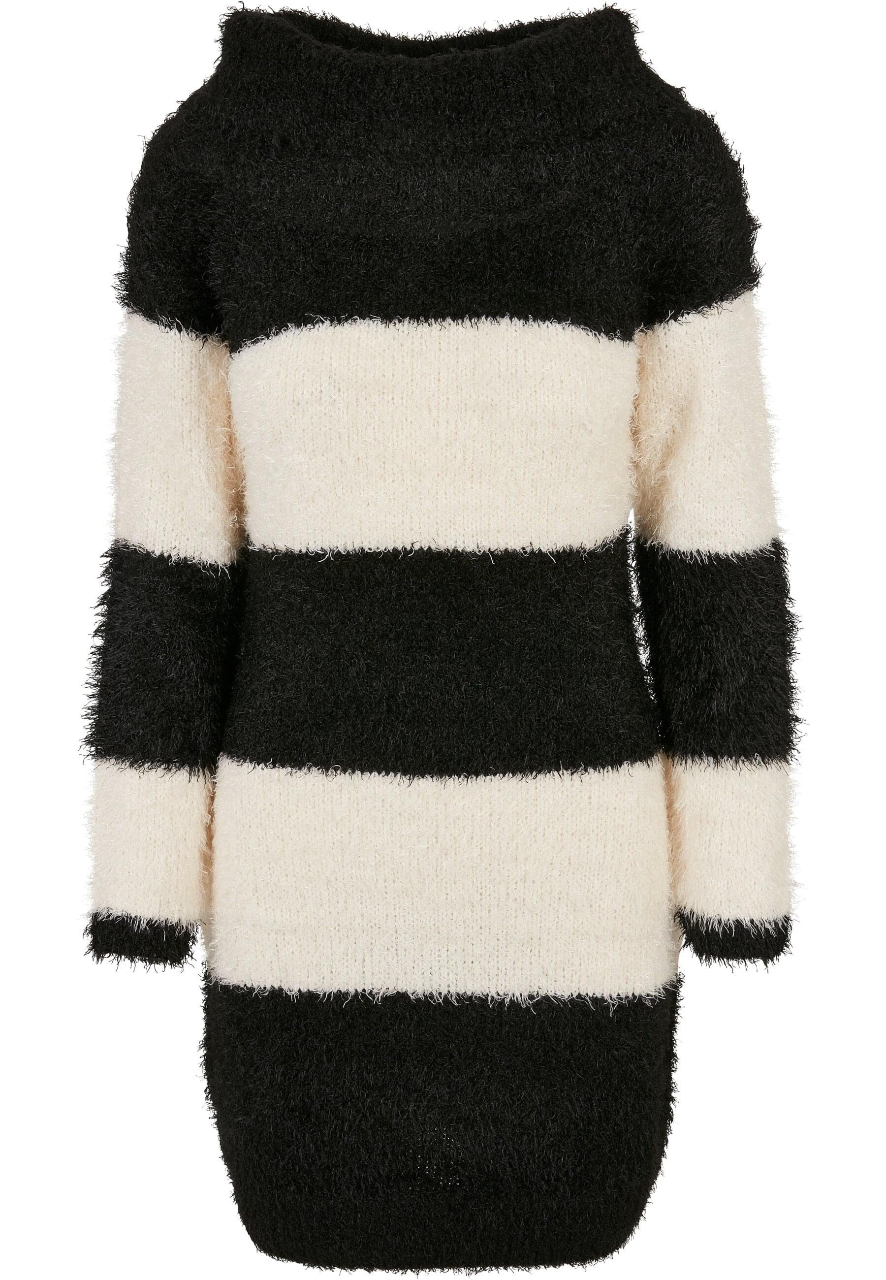 URBAN CLASSICS Shirtkleid Urban Classics Damen Ladies Off Shoulder Feather Dress (1-tlg)