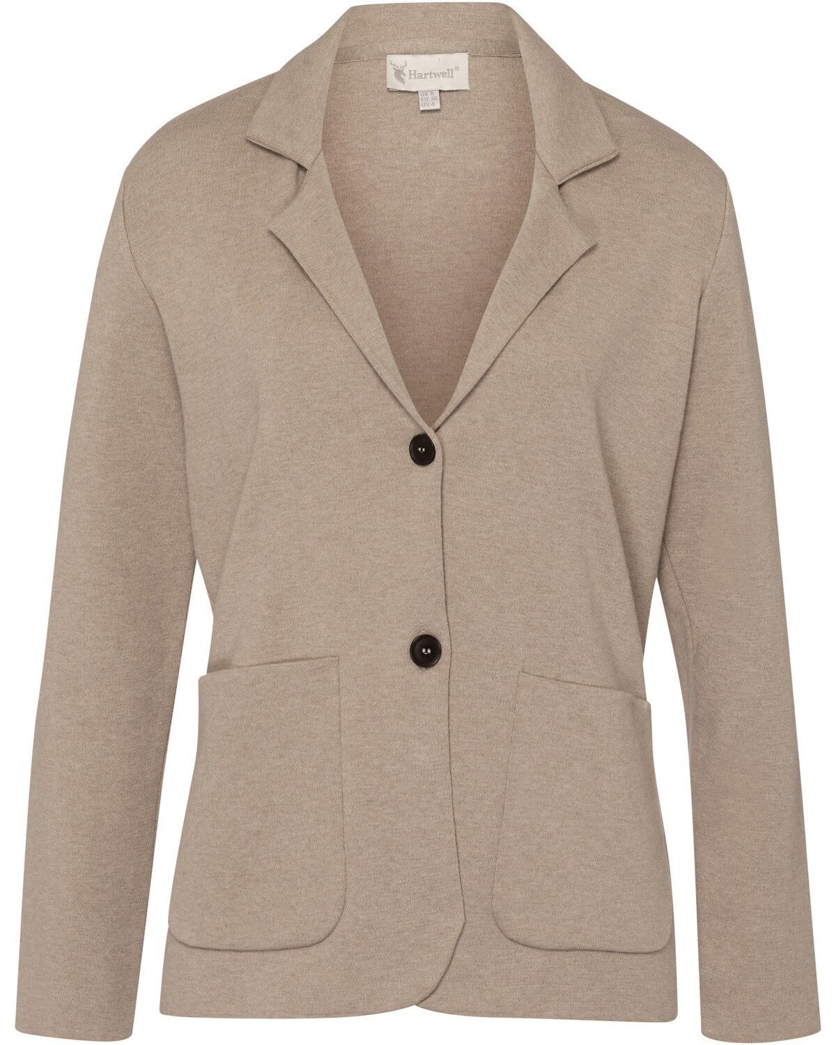Sweatblazer Strickblazer Fionna