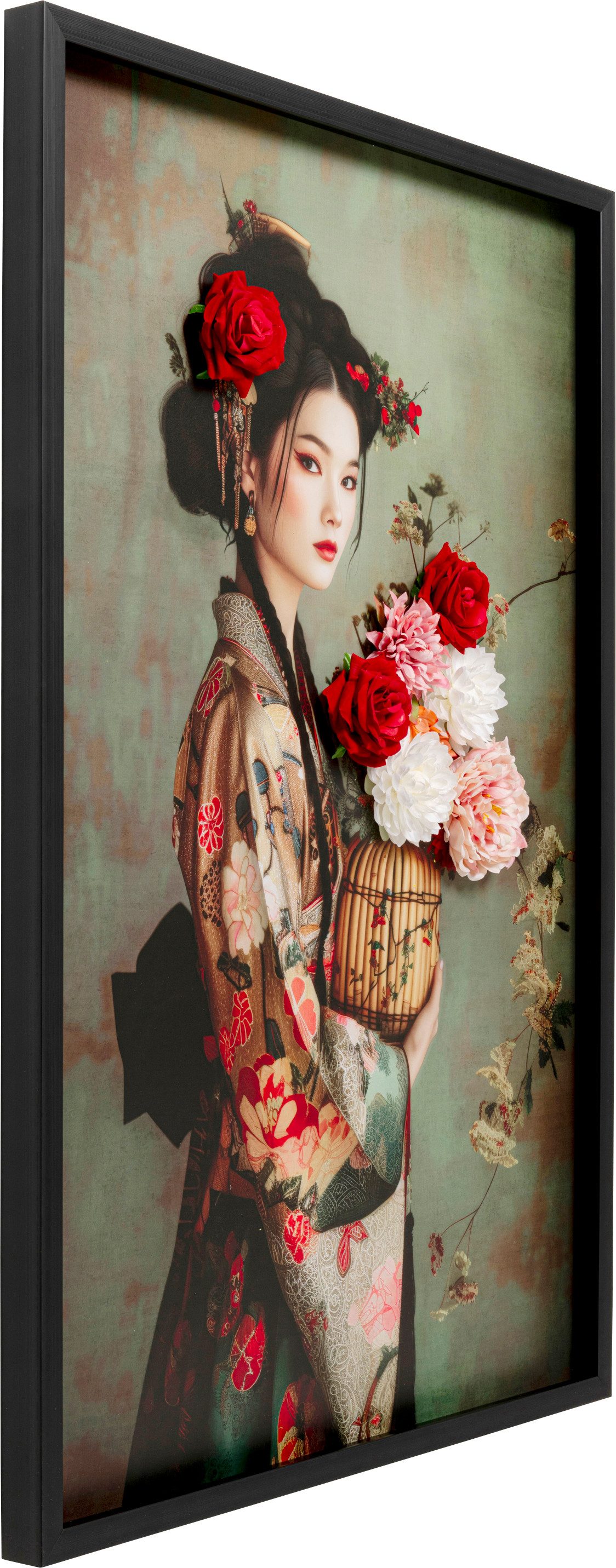 Kare Design Leinwandbild Kimono Girl 84x124cm