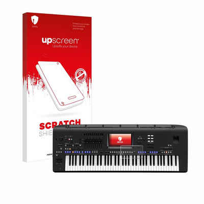 upscreen Schutzfolie für Yamaha Genos, Displayschutzfolie, Folie klar Anti-Scratch Anti-Fingerprint