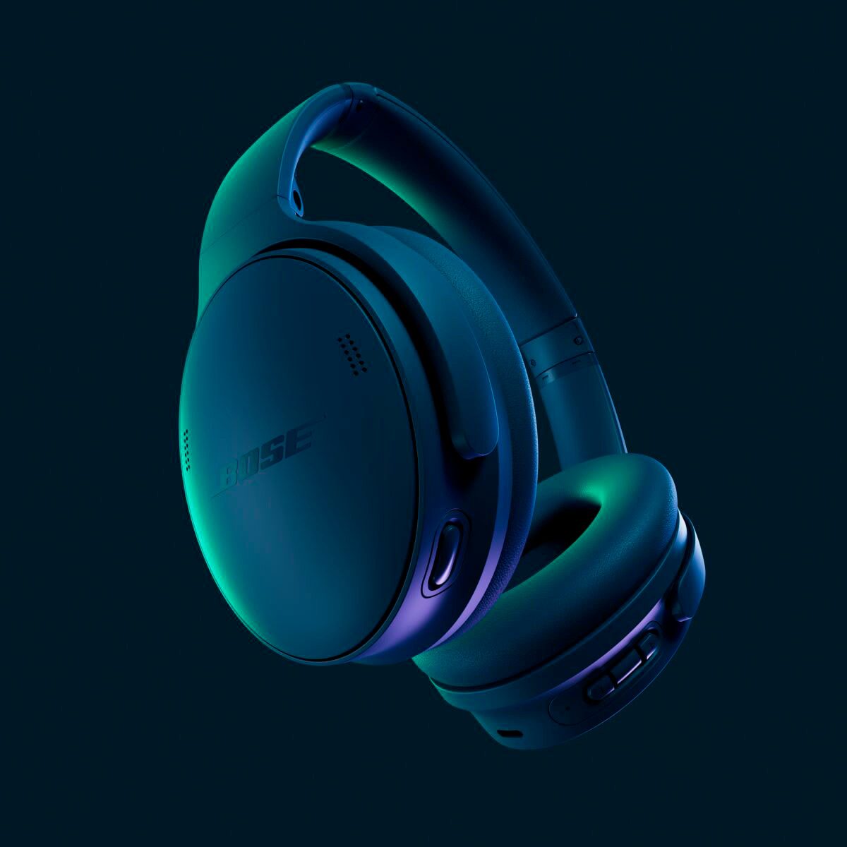 Bose QuietComfort Over-Ear-Kopfhörer (Noise-Cancelling, Rauschunterdrückung, Sprachsteuerung, integrierte Steuerung für Anrufe und Musik, Bluetooth)
