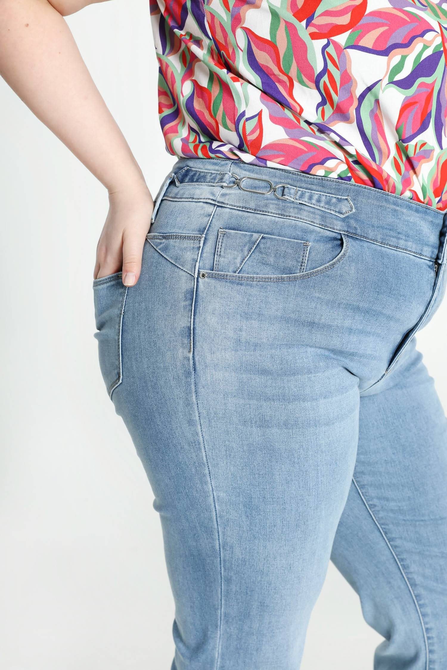 Mia 5-Pocket-Jeans Paprika