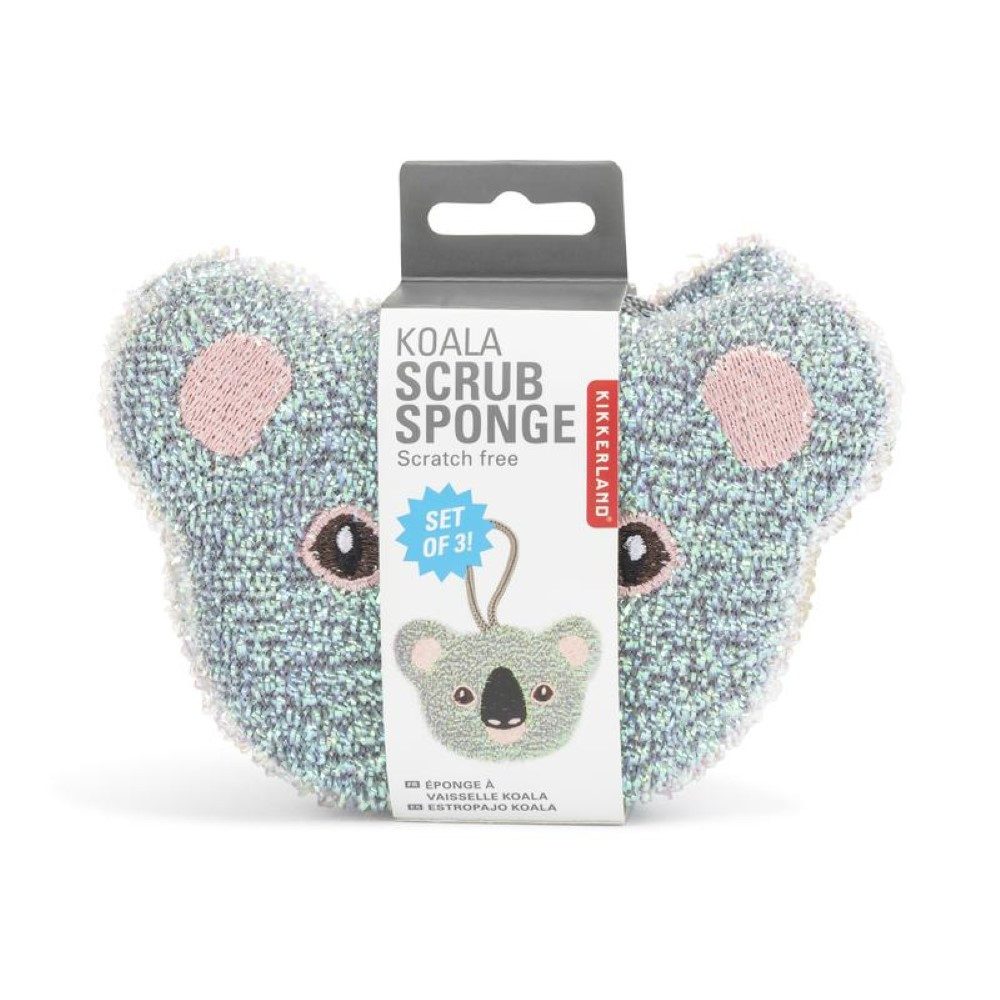 WestCraft Geschirrschwamm lustiger funktioneller Geschirrschwamm viele Motive, Küchen Schwamm, Topf, Küchenschwamm, Koala, Faultier, Katze, Regenbogen, Kasette
