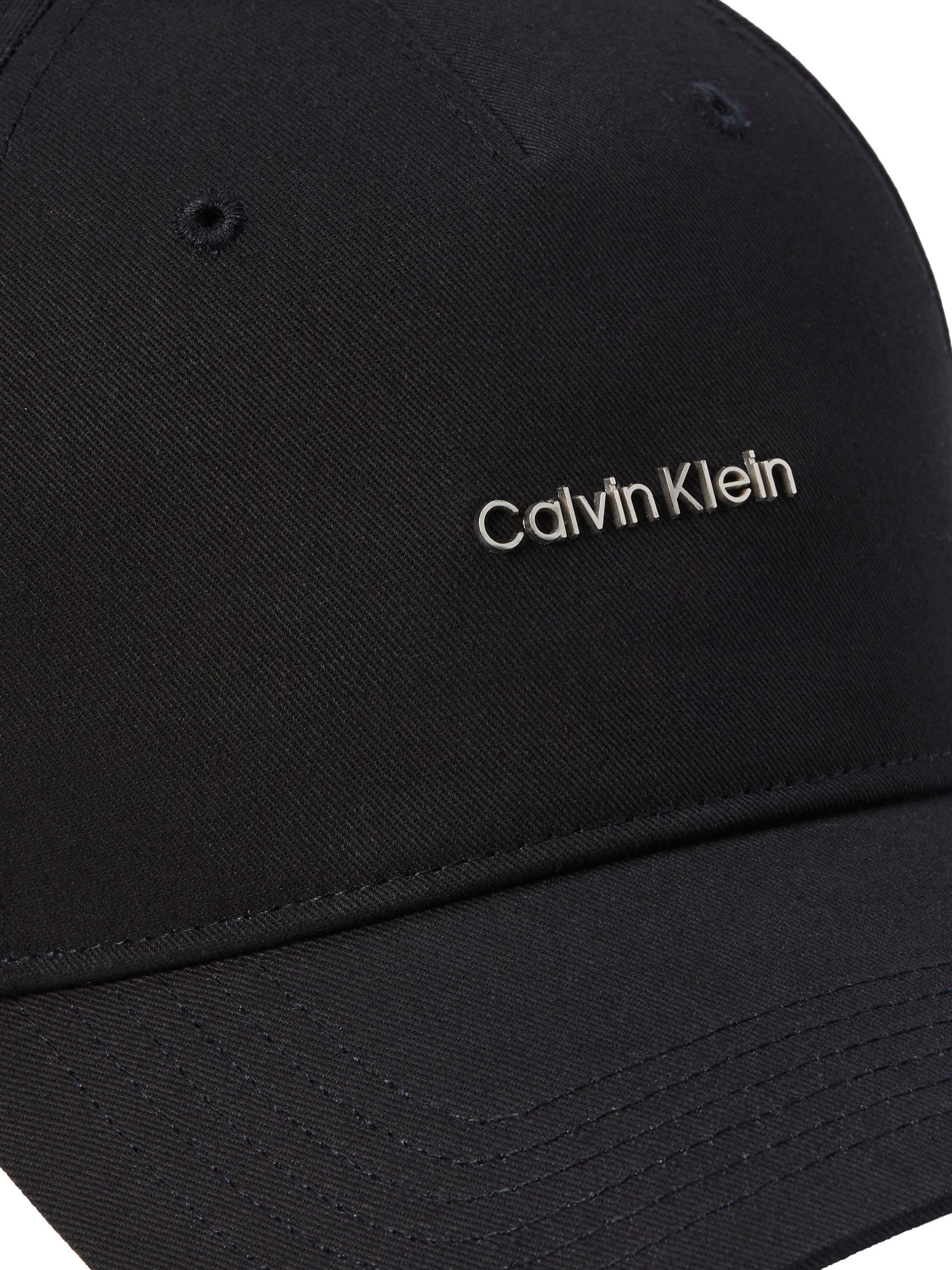 Calvin Klein Jeans Baseball Cap COTON TWILL STANDARD LOGO HW CAP Regular fit und größenverstellbar – Bild 4 von 4