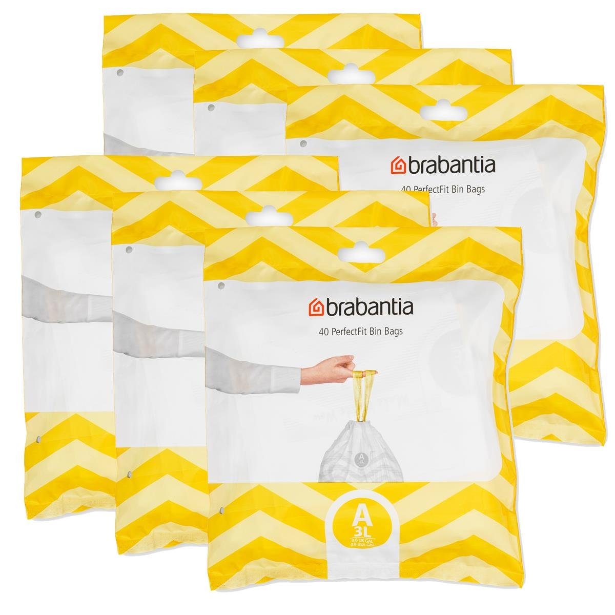 Brabantia Мусорные урны Brabantia PerfectFit Мусорные урны 3L (A) 40 Beutel - Мусорные урныbeutel (6e