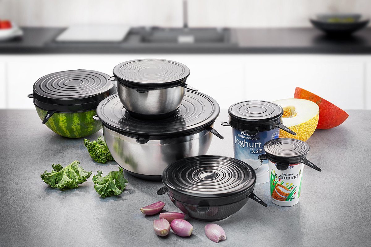 GEFU Frischhaltedeckel Silikondeckel FLEXIFRESH Silikon Deckel wiederverw