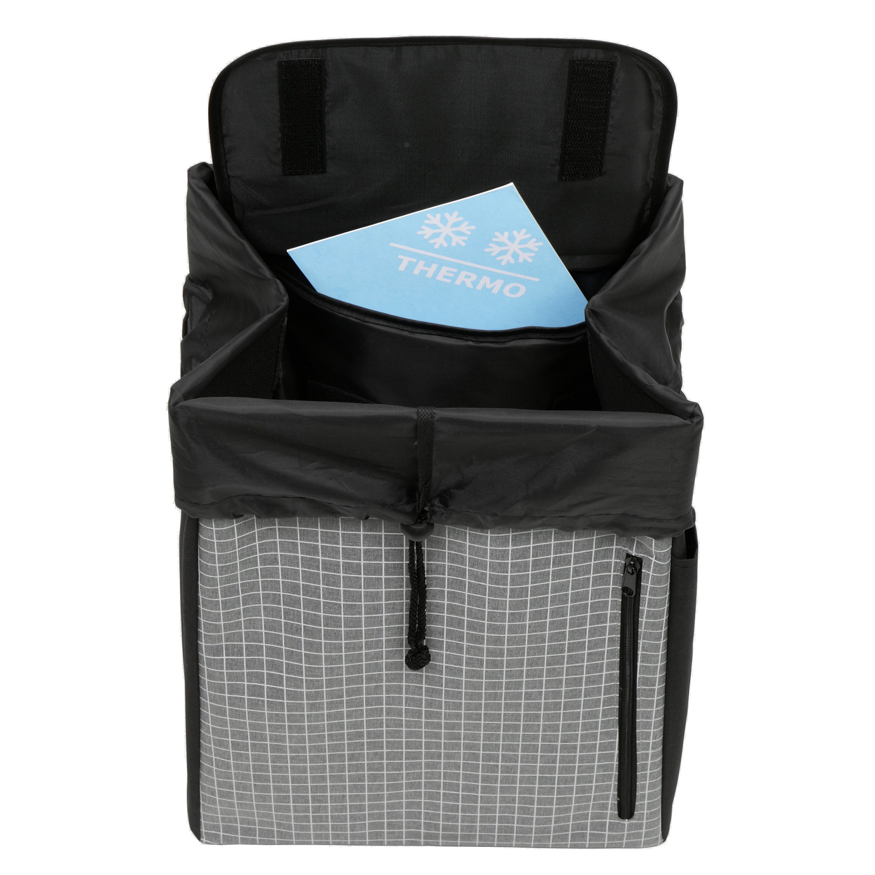 Andersen Einkaufstrolley Scala Shopper Plus Hente grau, Thermofach 12 Liter, klappbar, belastbar bis 30kg, wasserabweisend