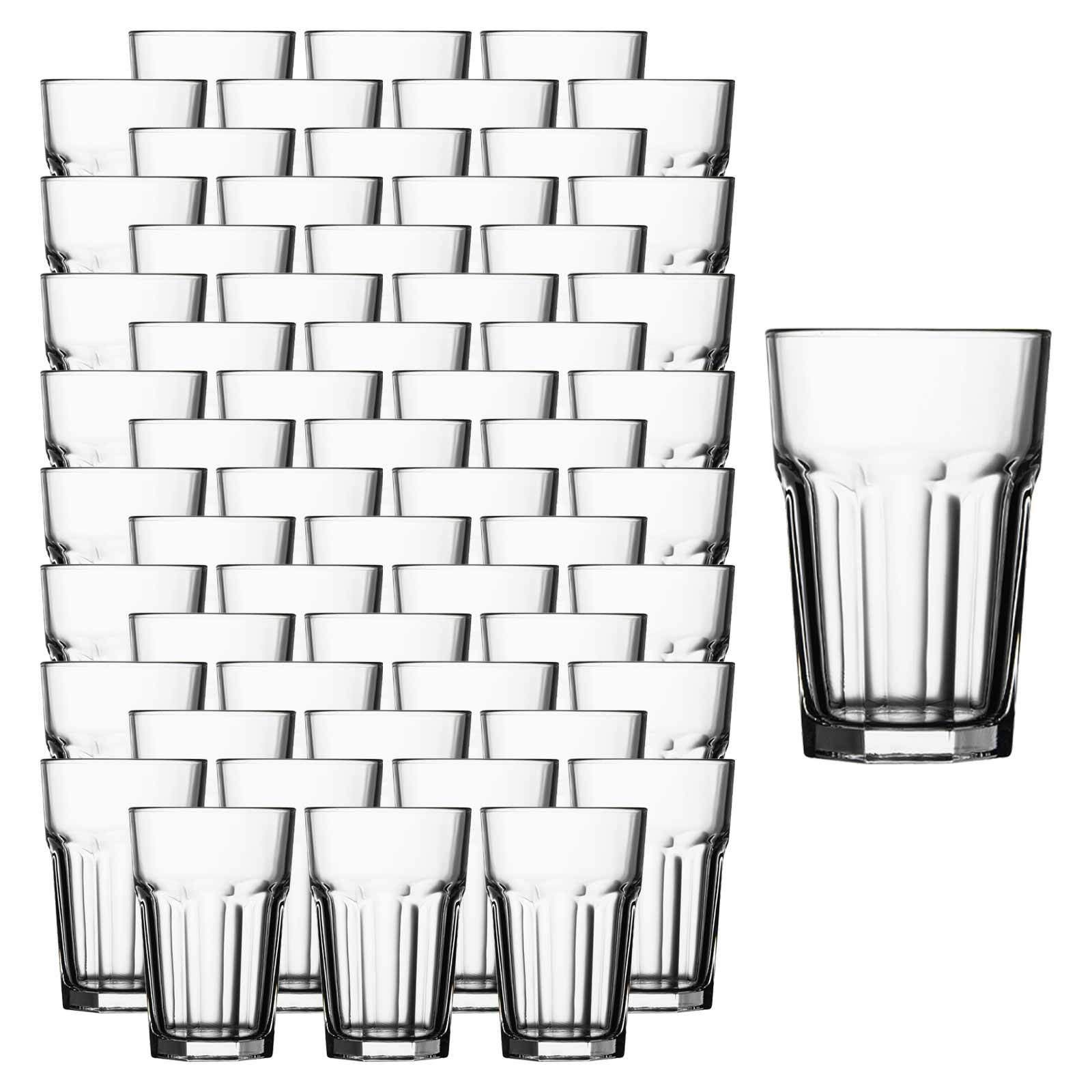 Pasabahce Longdrinkglas Casablanca Longdrinkgläser 415 ml 60er Set, 60-tlg., Glas