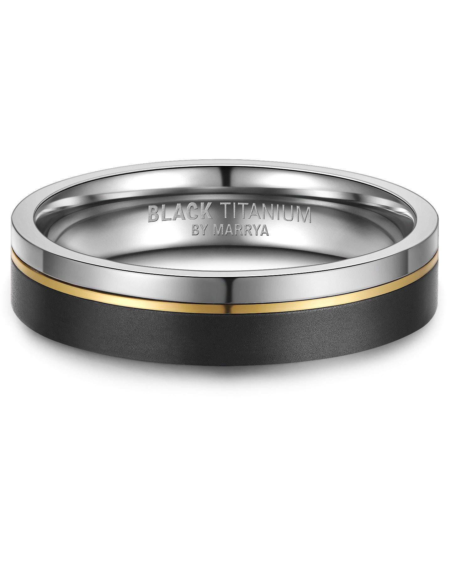 MARRYA Partnerring BLACK TITANIUM by MARRYA