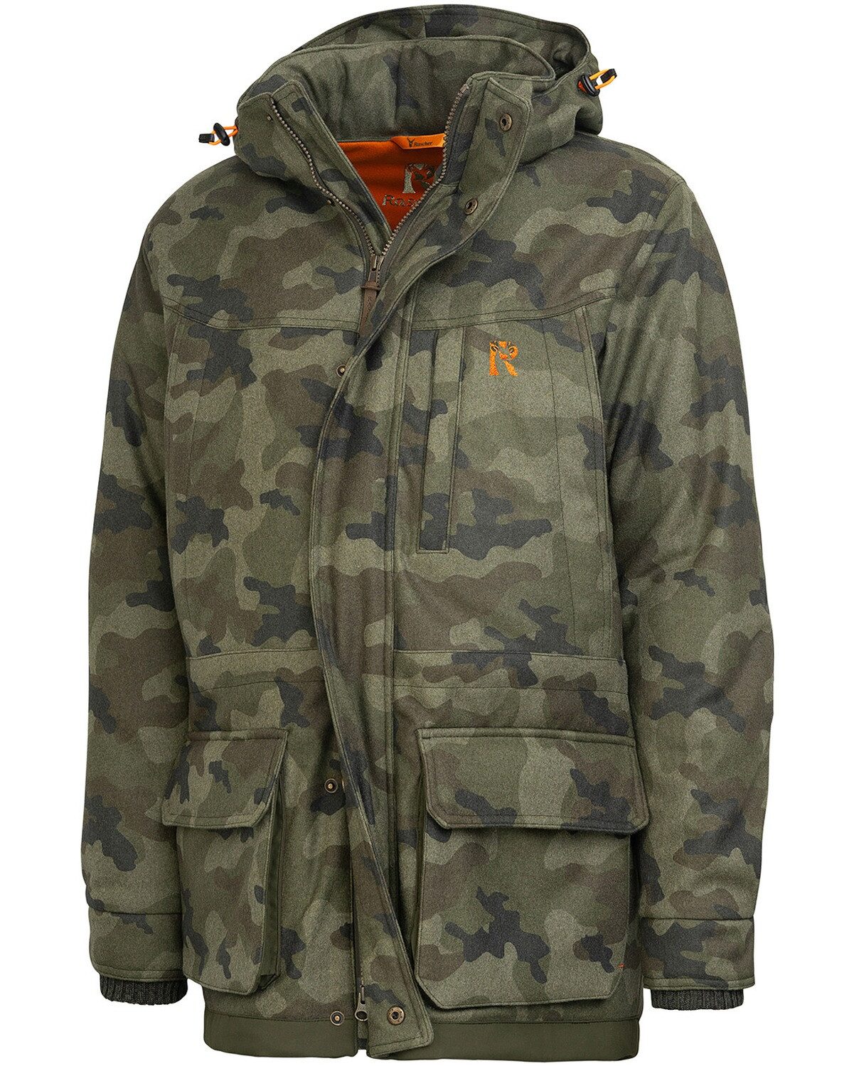 Rascher Winterjacke Camo-Lodenjacke Prestige Thinsulate Wasserabweisend