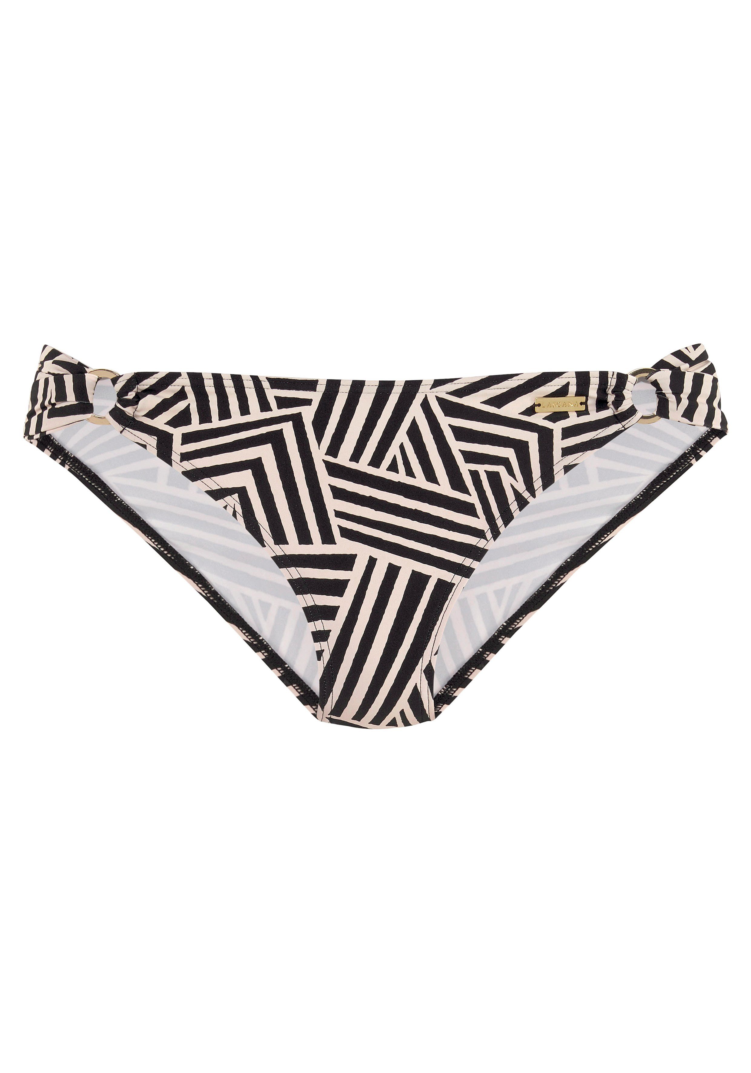 LASCANA Bikini-Hose Cleo mit geometrischem Druck günstig online kaufen