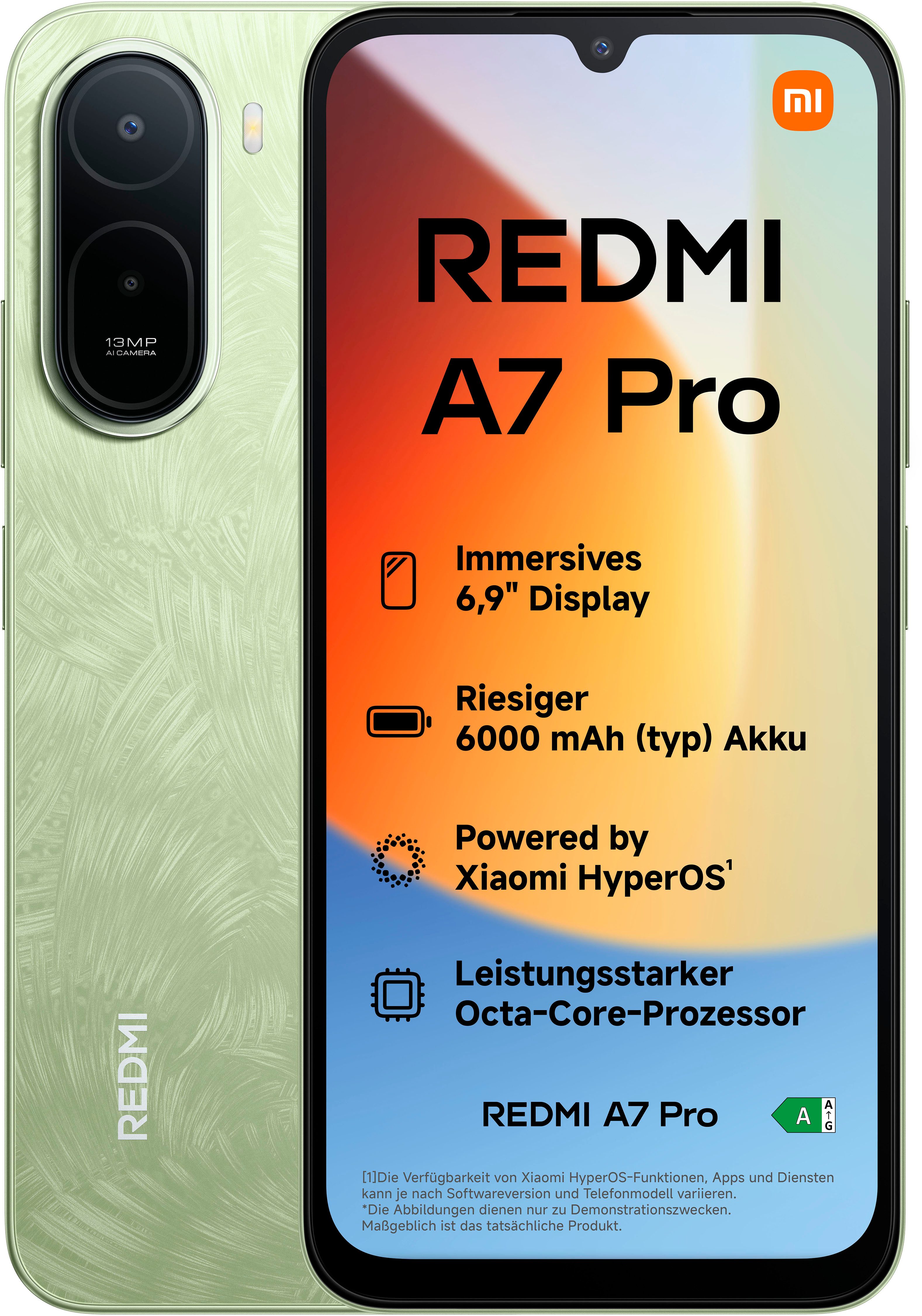 Xiaomi REDMI A7 Pro 4G 4+128GB Smartphone (17,53 cm/6,9 Zoll, 128 GB Speicherplatz, 13 MP Kamera)