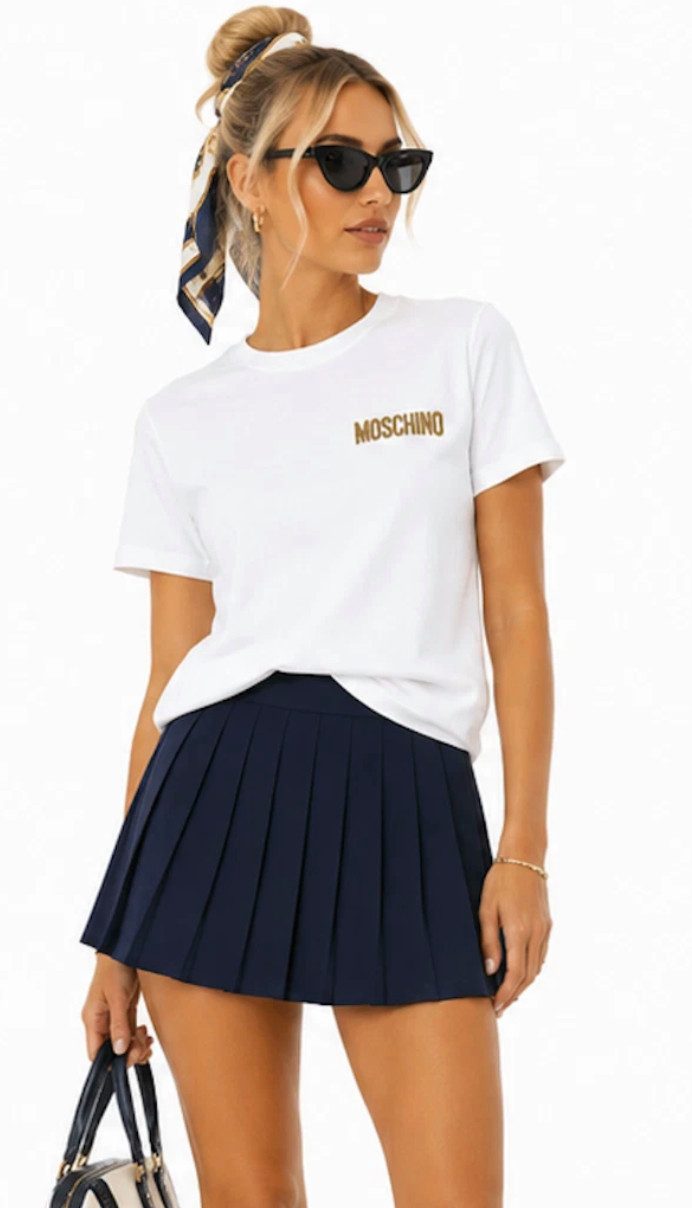 T-Shirt Couture! Milano Logo Rundhals Shirt