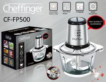 Cheffinger Standmixer Food Processor Zerkleinerer Mixer Küchenmaschine 500W Cheffinger