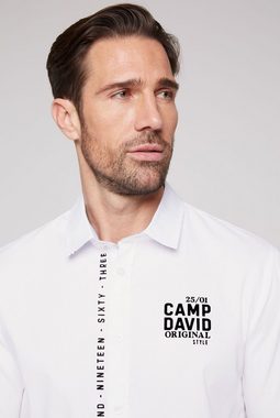 CAMP DAVID Langarmhemd aus Baumwolle