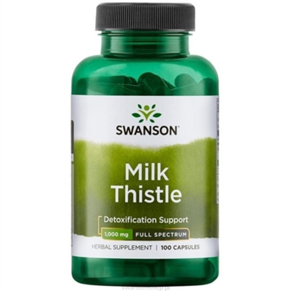 Swanson Health Products SWANSON Milk Thistle - Mariendistel 100 Kapseln Kapseln, 115 g
