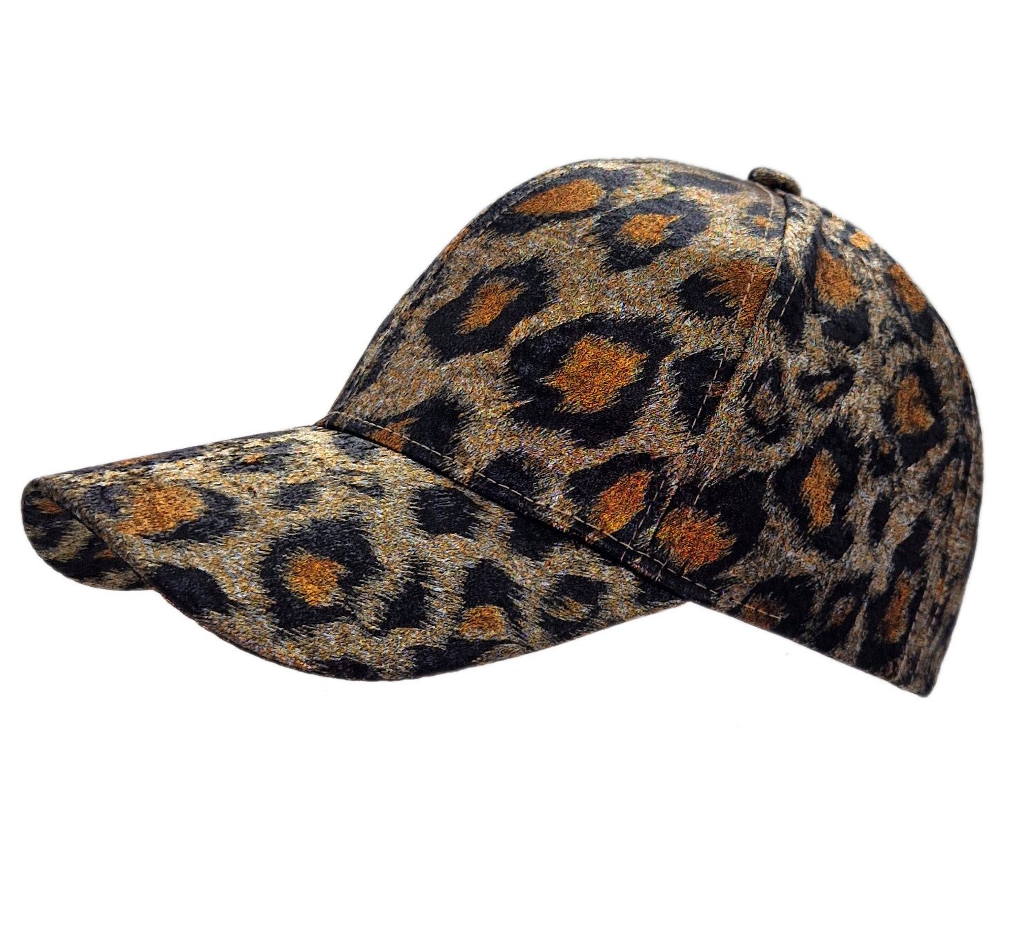 Baseball Cap Damen Baseballkappe im Leoparden Print Schirmmütze Kappe Mütze