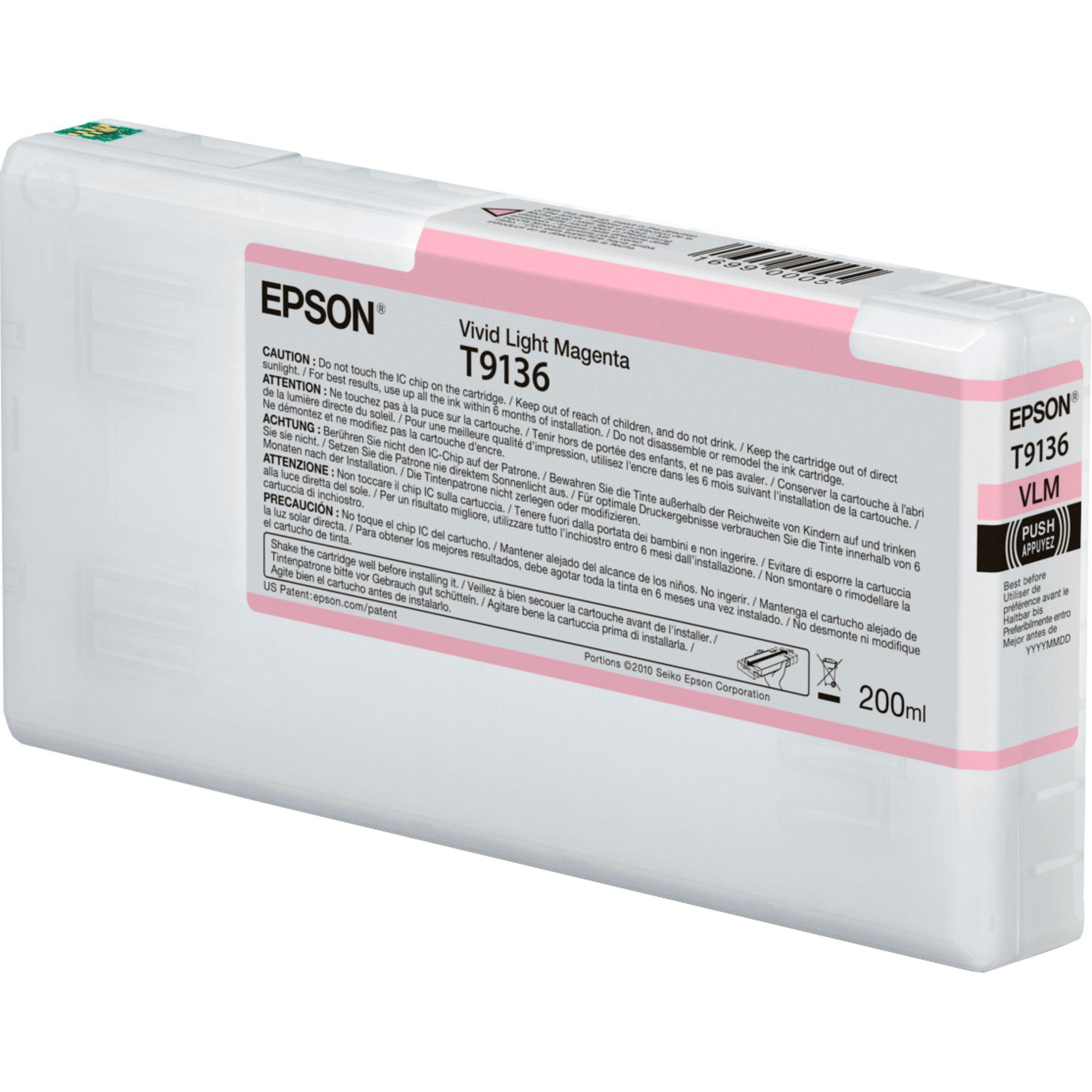 Tintenpatrone Tinte T9136 (C13T913600) Epson Epson hellmagenta