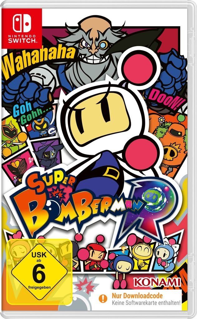 Super Bomberman R (Code in a Box) Nintendo Switch